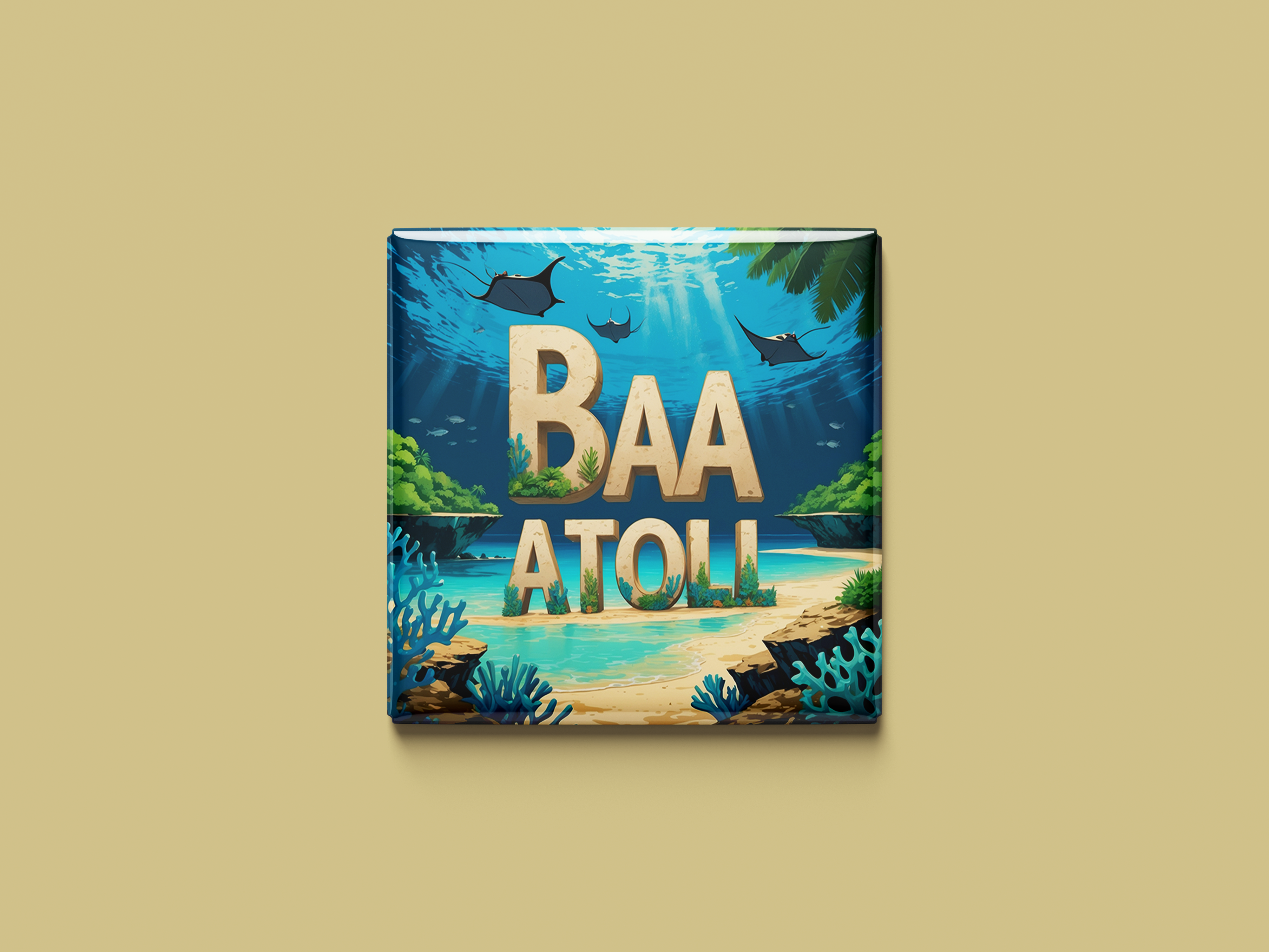 Magnetkollektion Baa Atoll