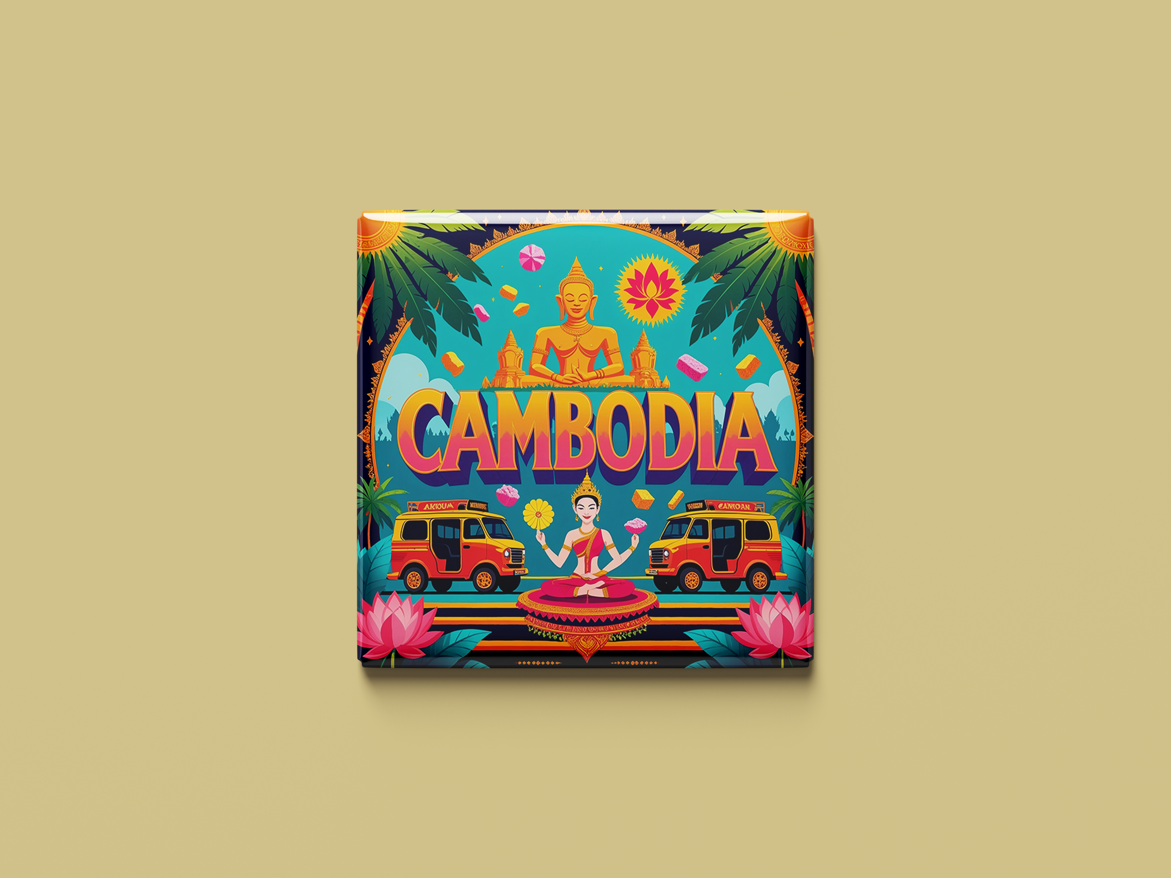 Kambodscha Magnetkollektion