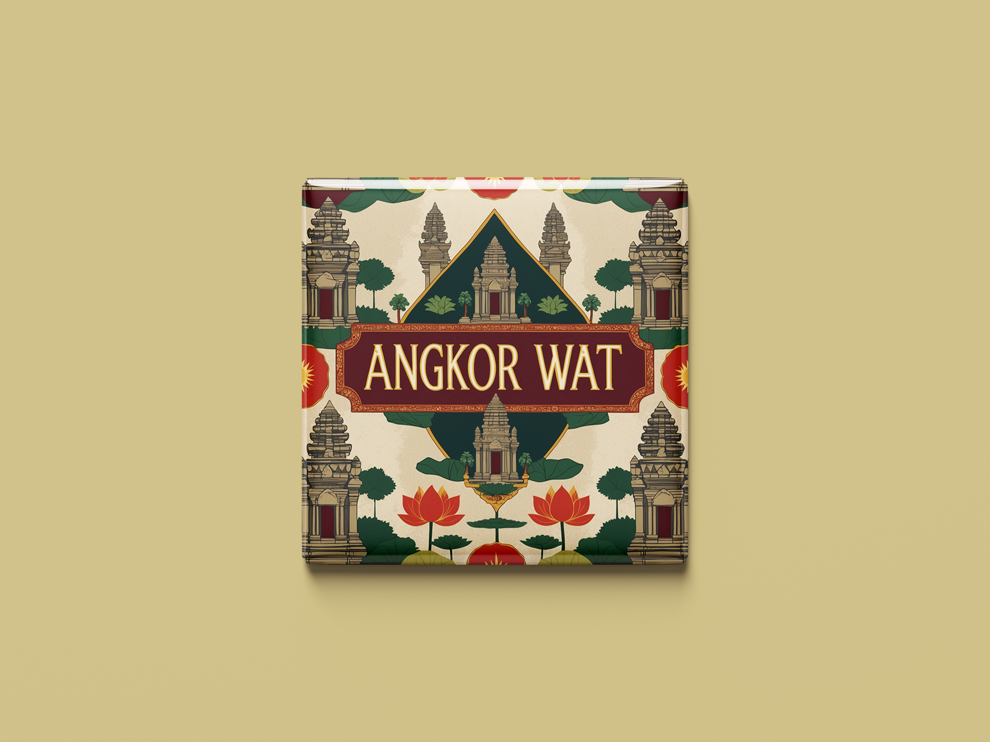 Magnetkollektion Angkor Wat
