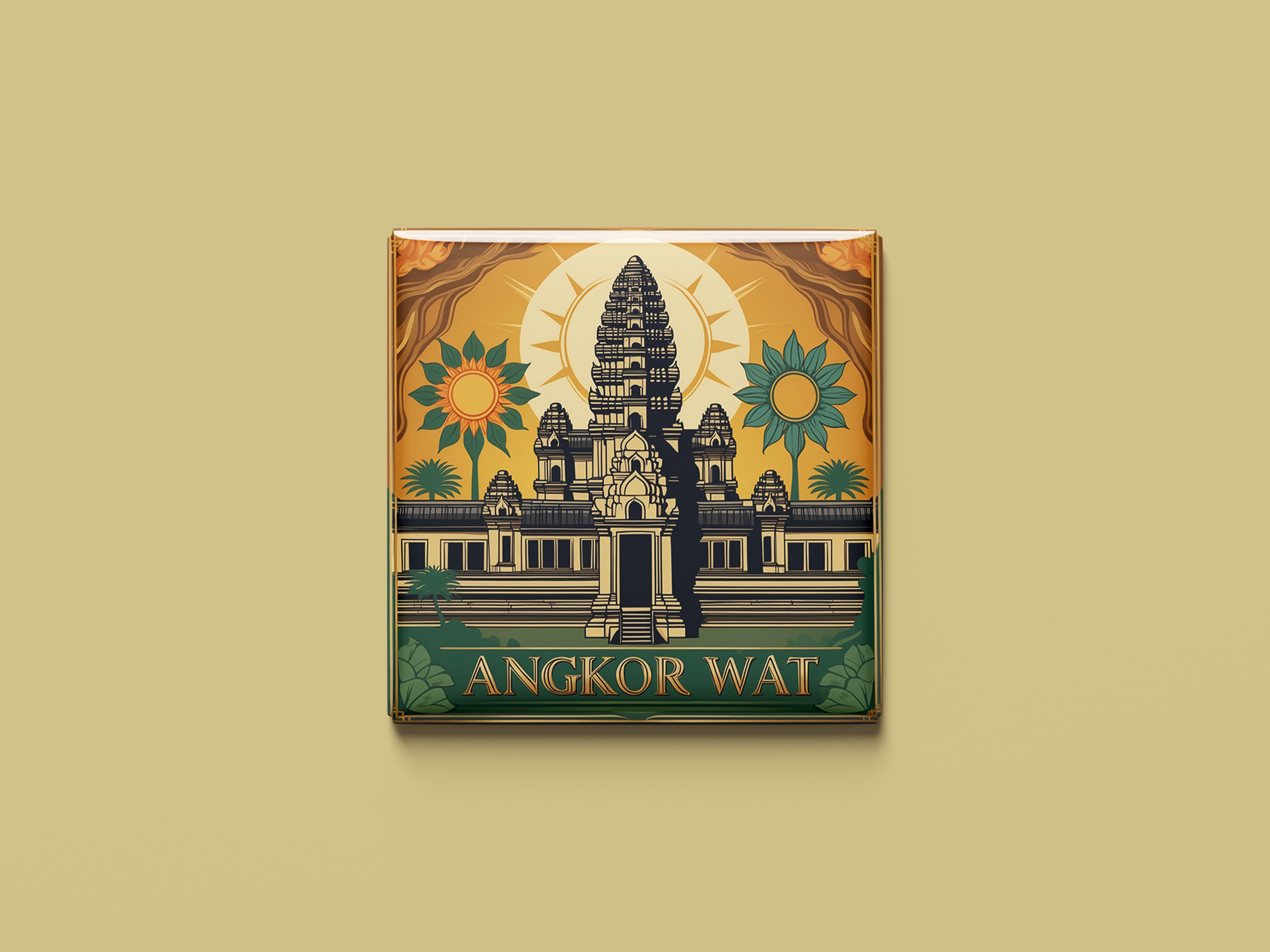 Magnetkollektion Angkor Wat