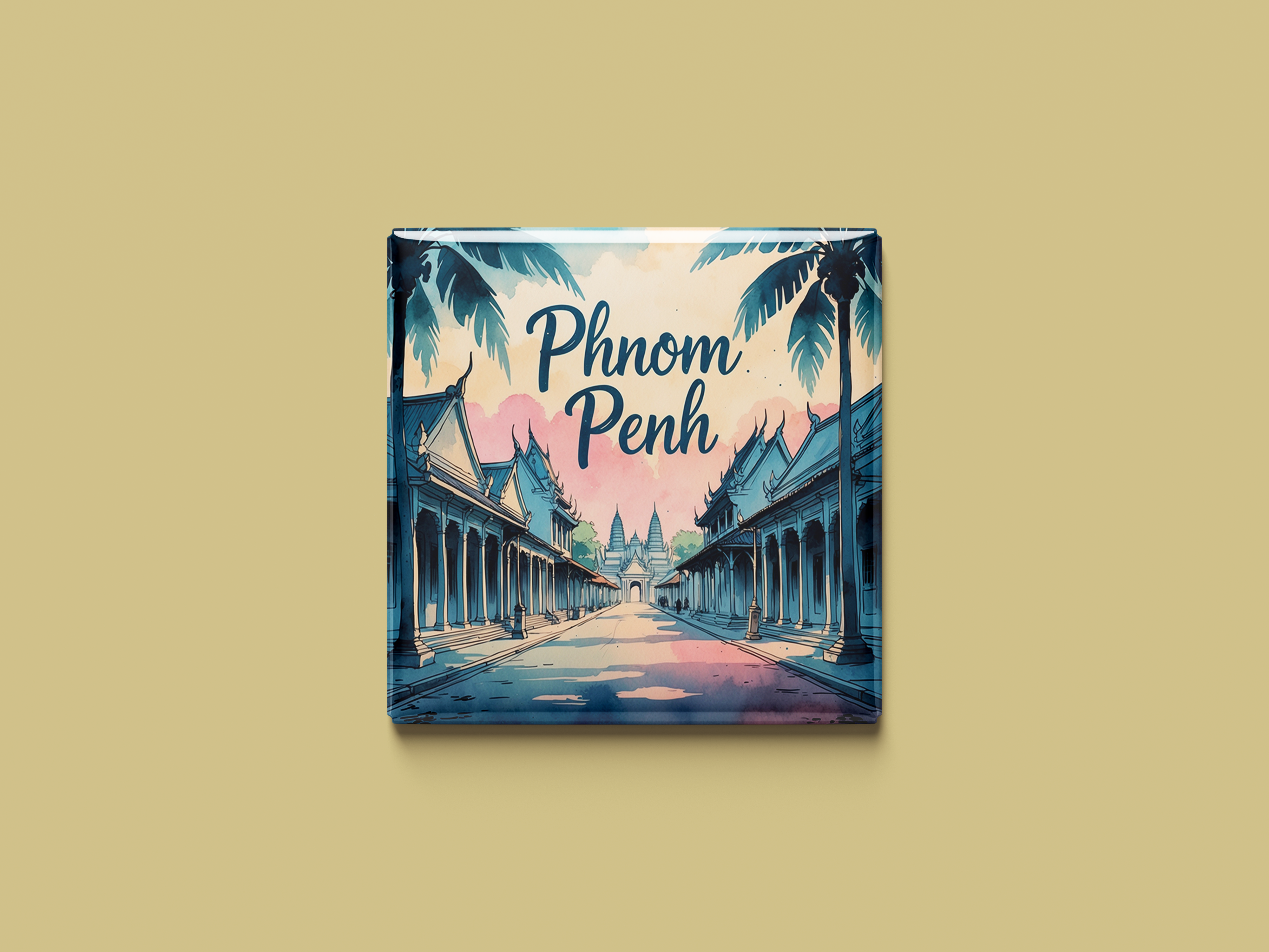 Magnetkollektion Phnom Penh