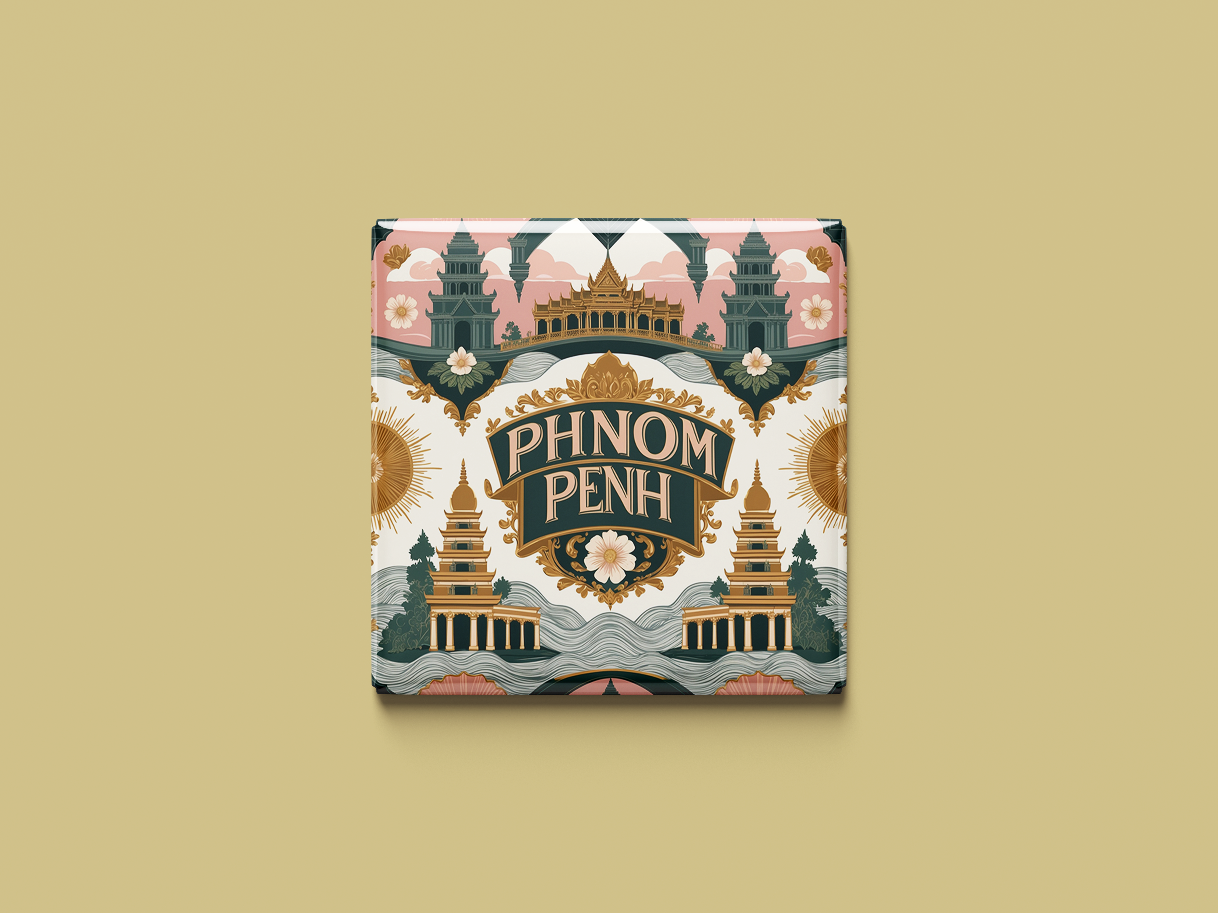 Magnetkollektion Phnom Penh