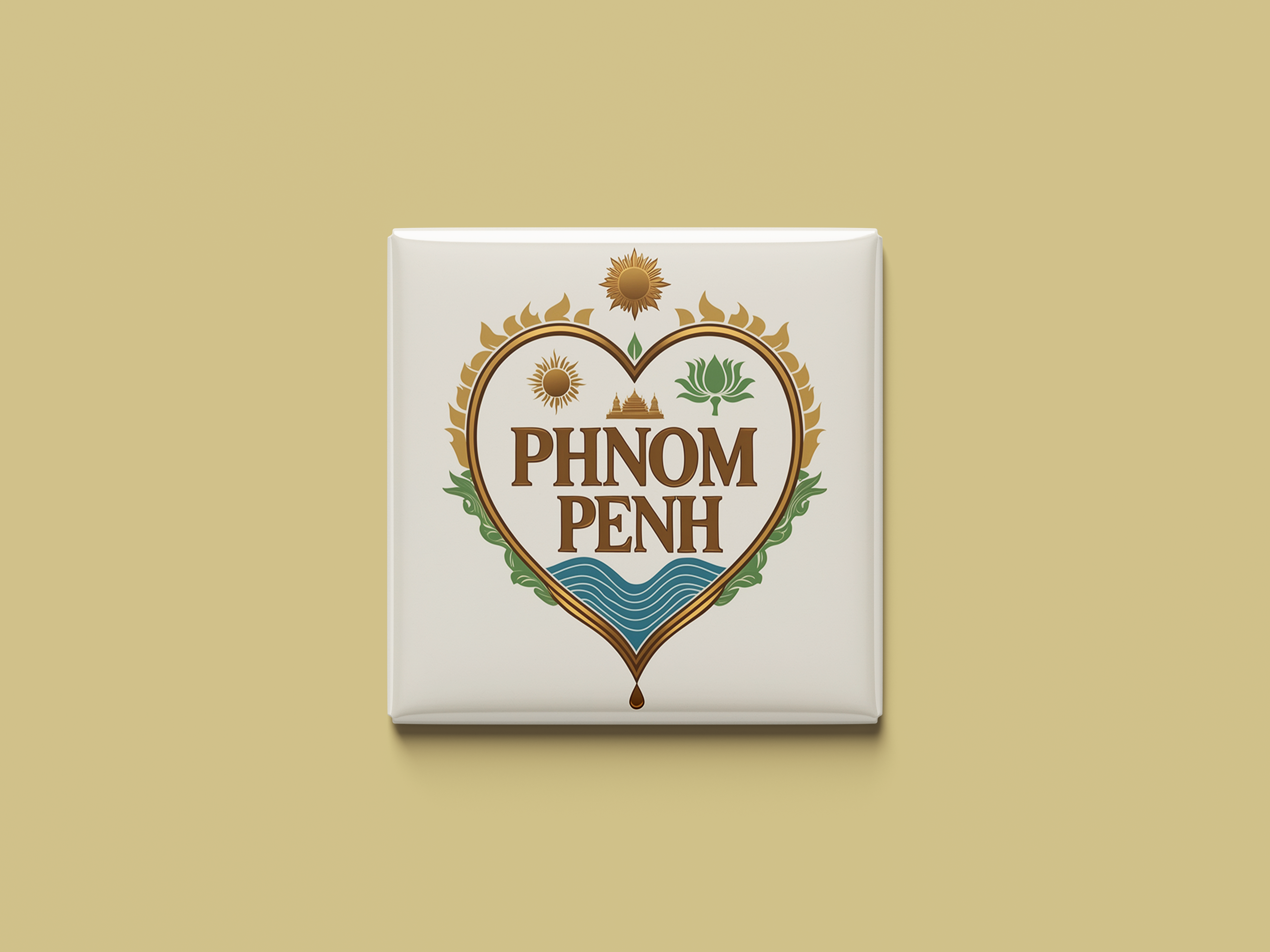 Magnetkollektion Phnom Penh