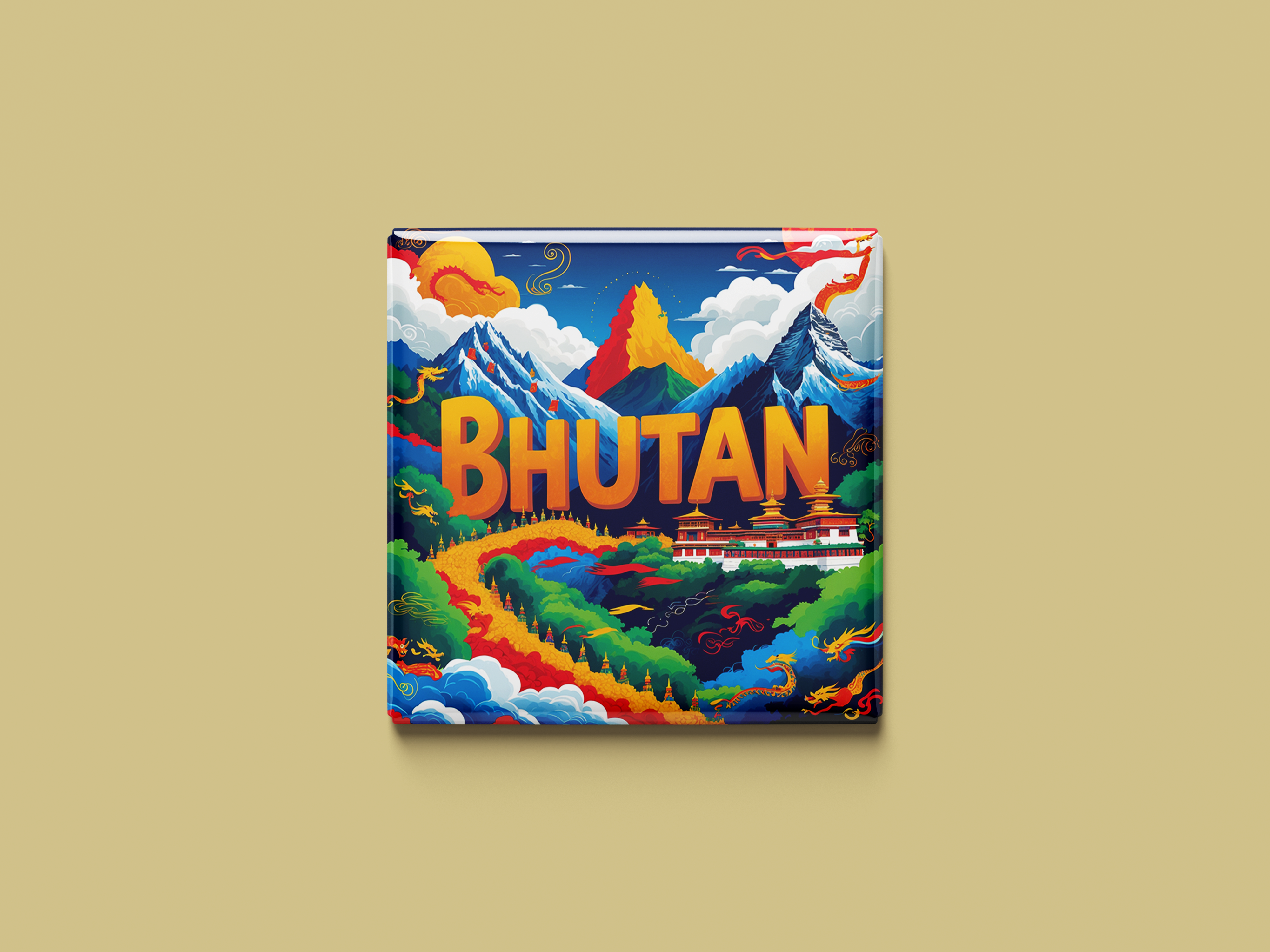 Bhutan Magnetkollektion