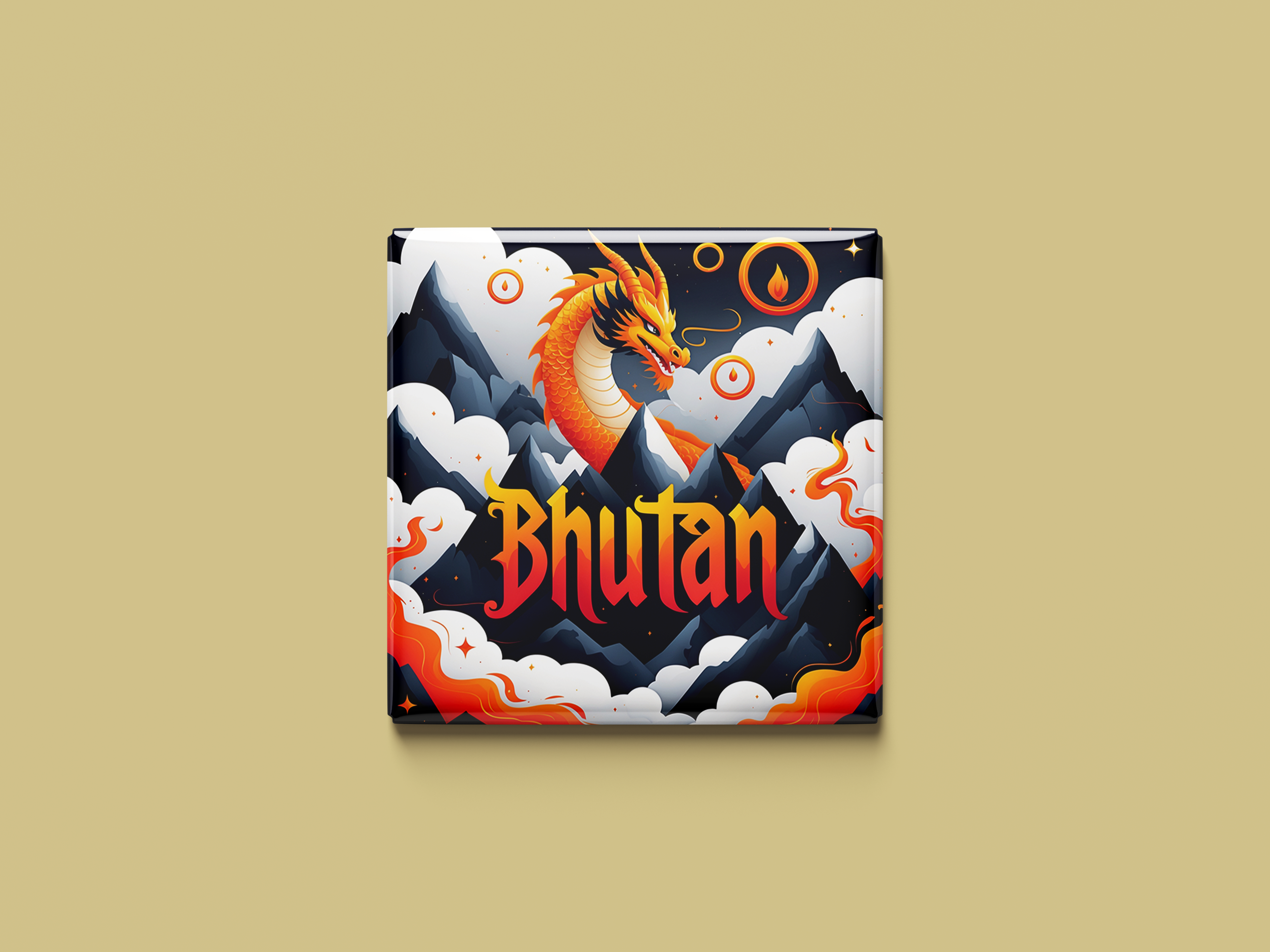 Bhutan Magnetkollektion