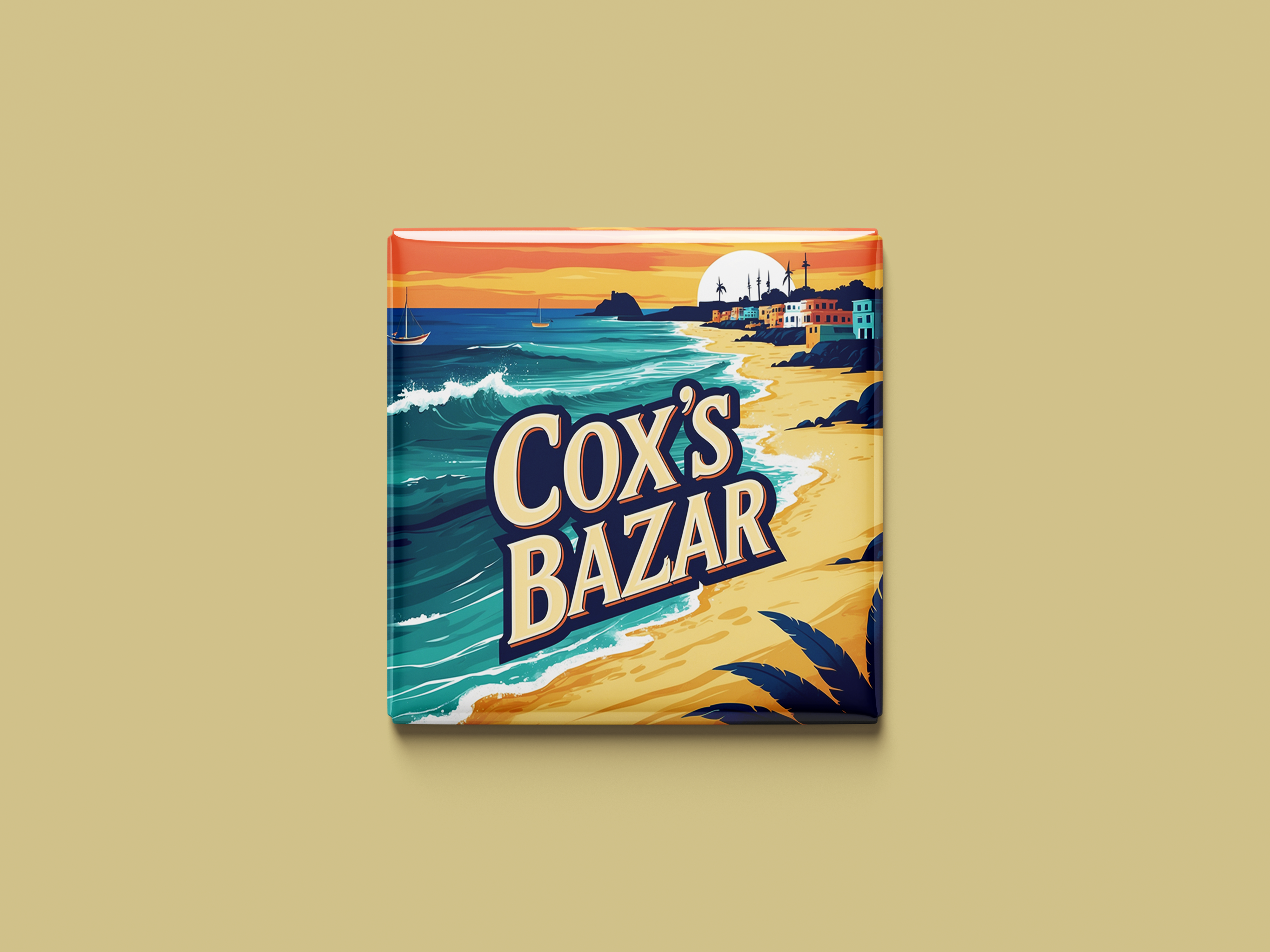 Magnetkollektion Cox's Bazar