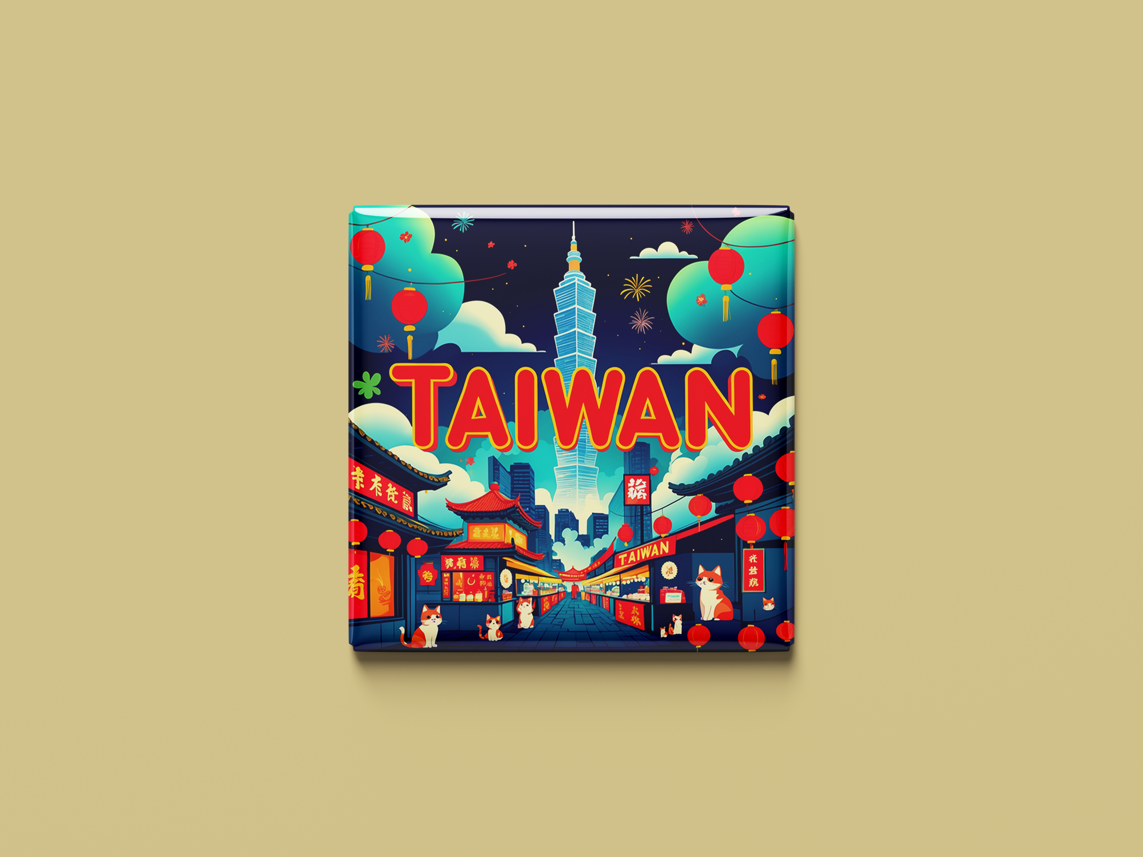 Taiwan Magnetkollektion