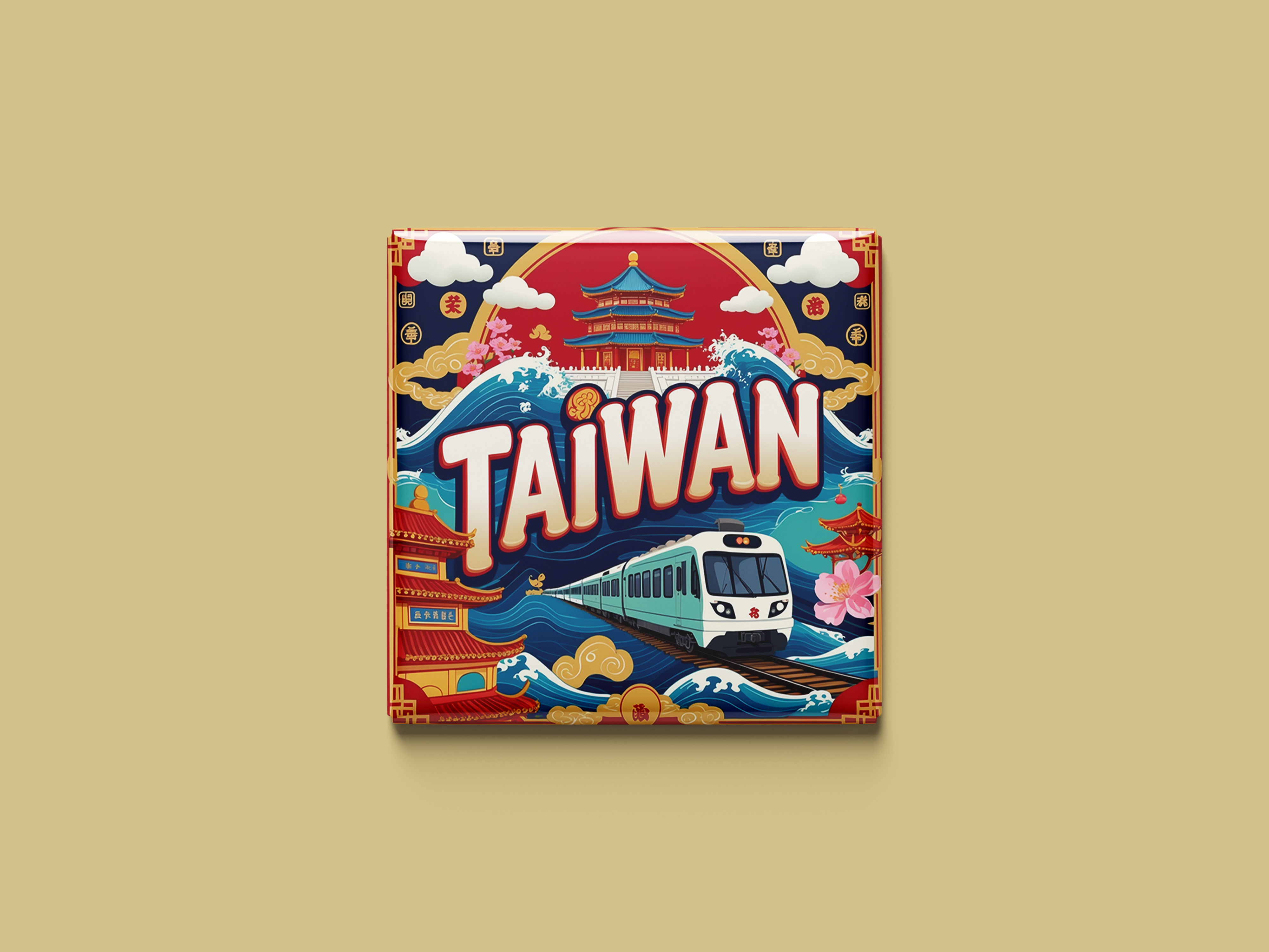Taiwan Magnetkollektion