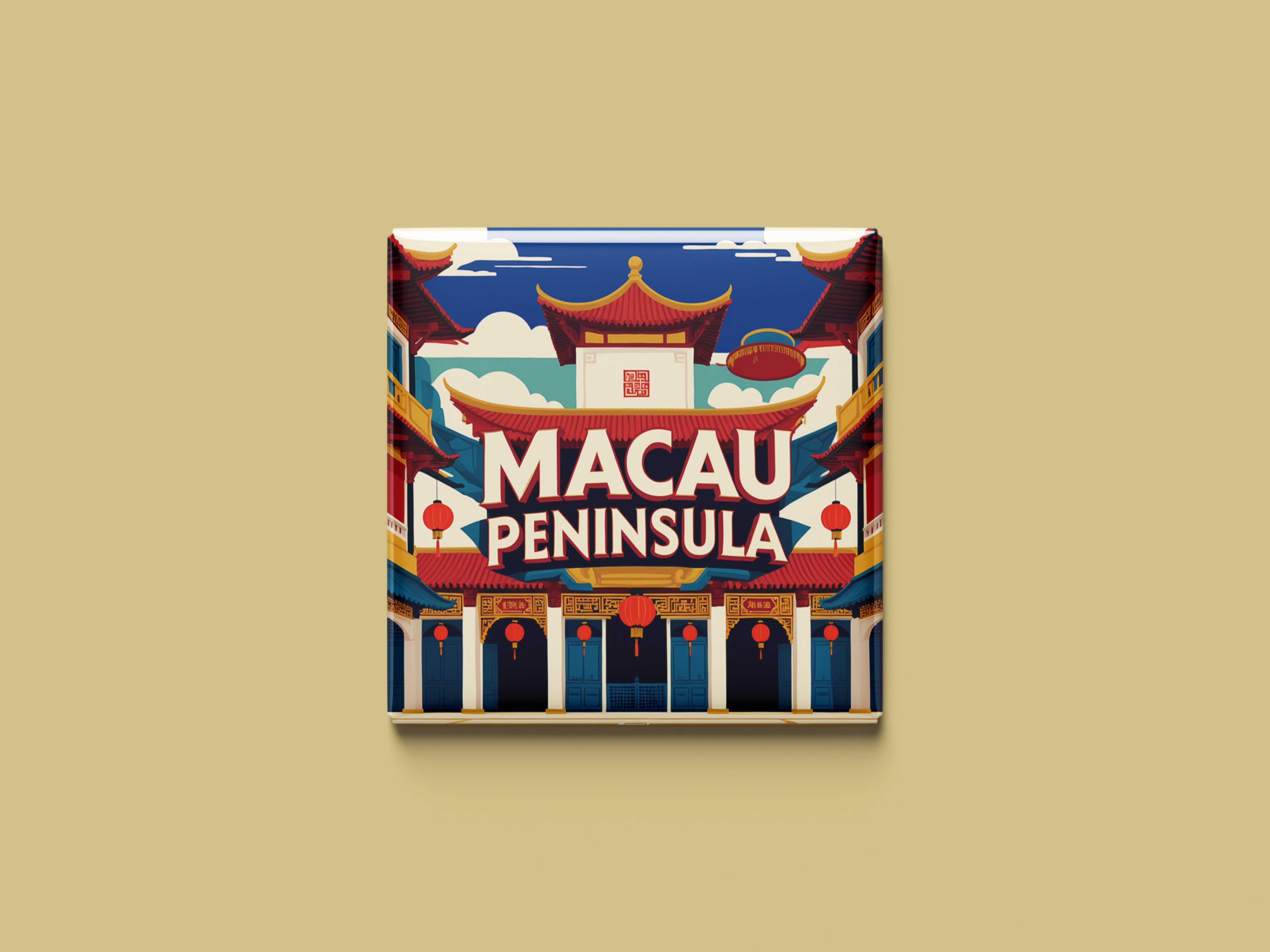 Magnetkollektion Macau Peninsula