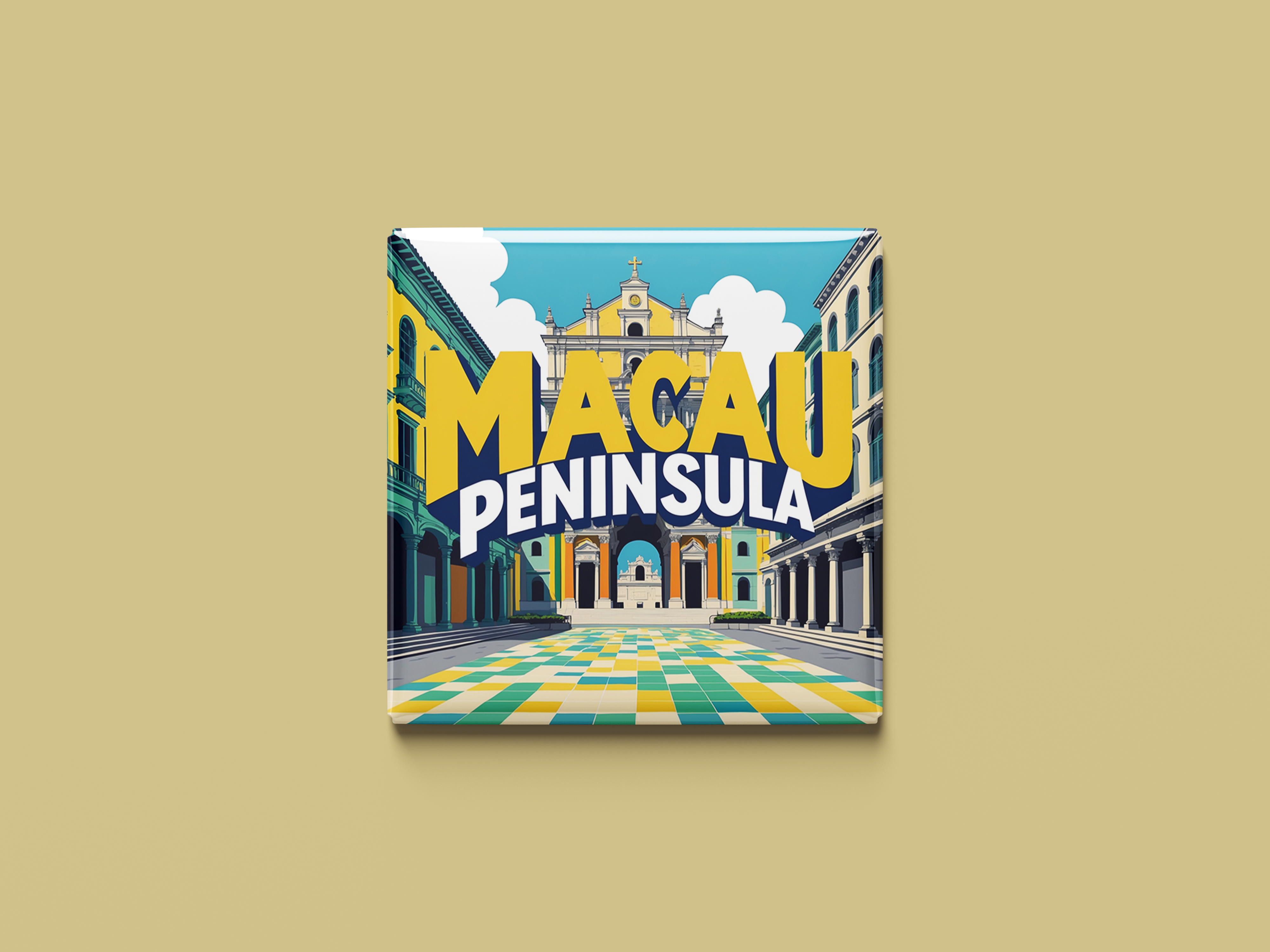 Magnetkollektion Macau Peninsula