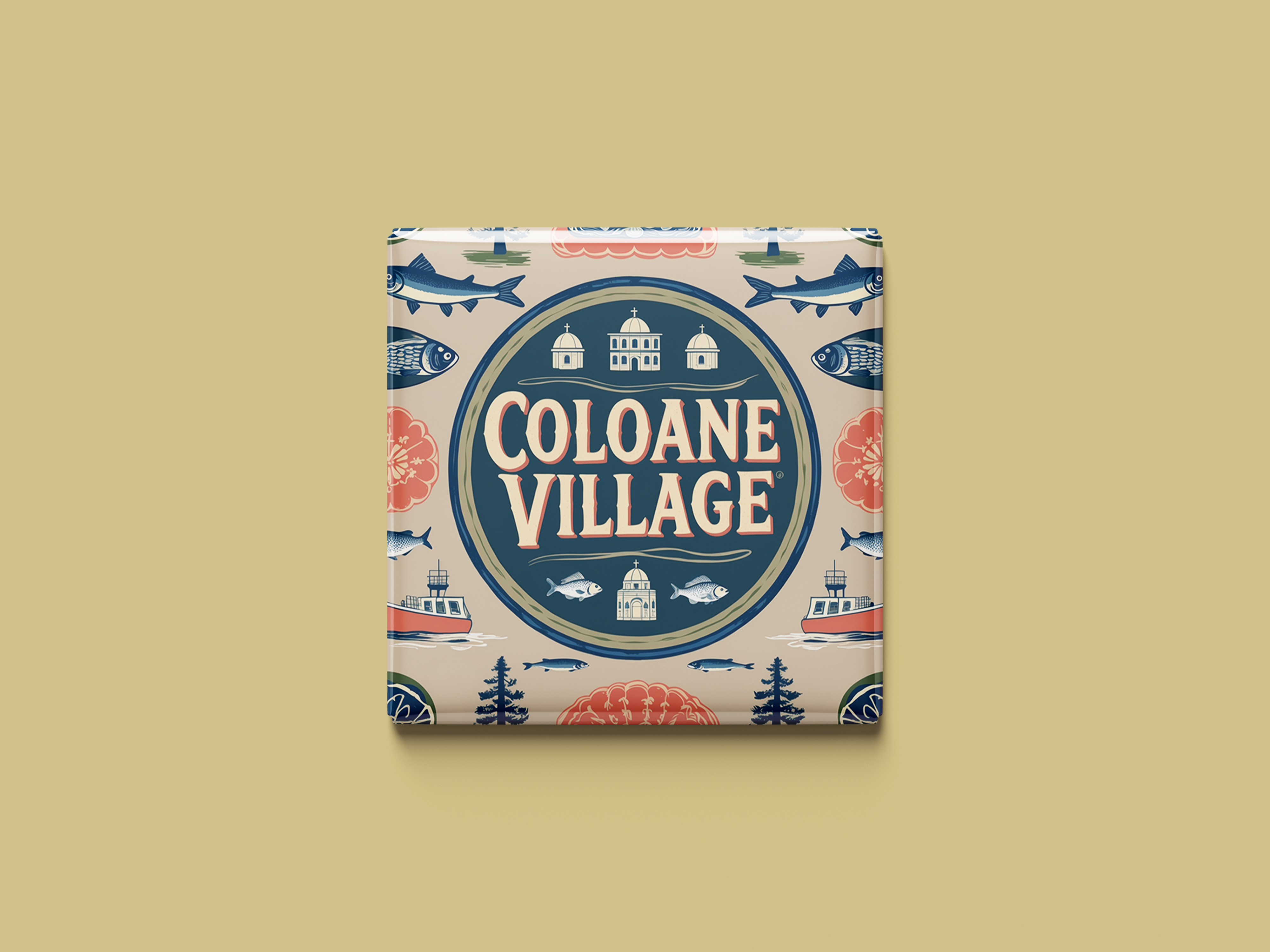 Magnetkollektion Coloane Village