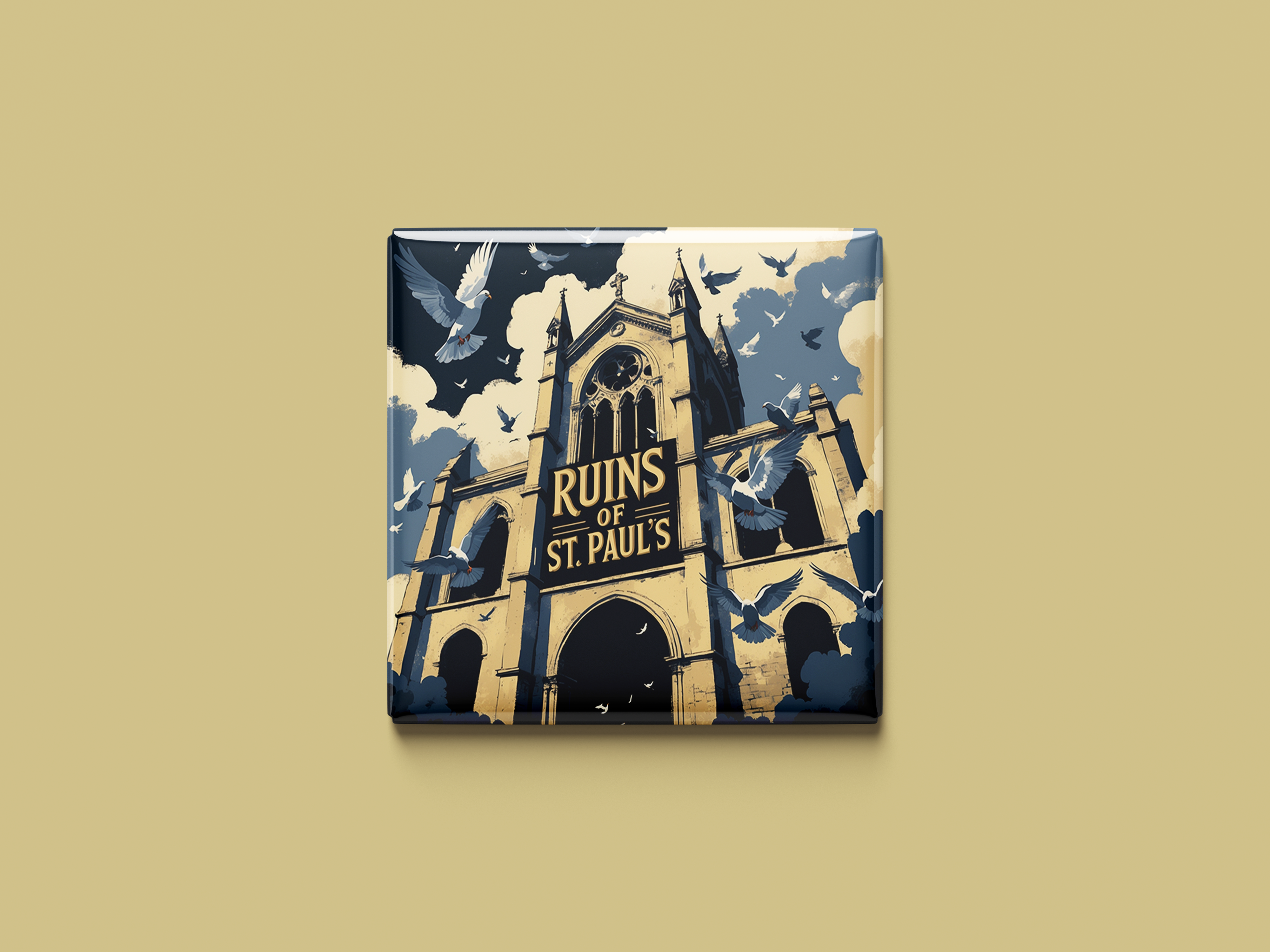 Magnetkollektion Ruins of St. Paul’s