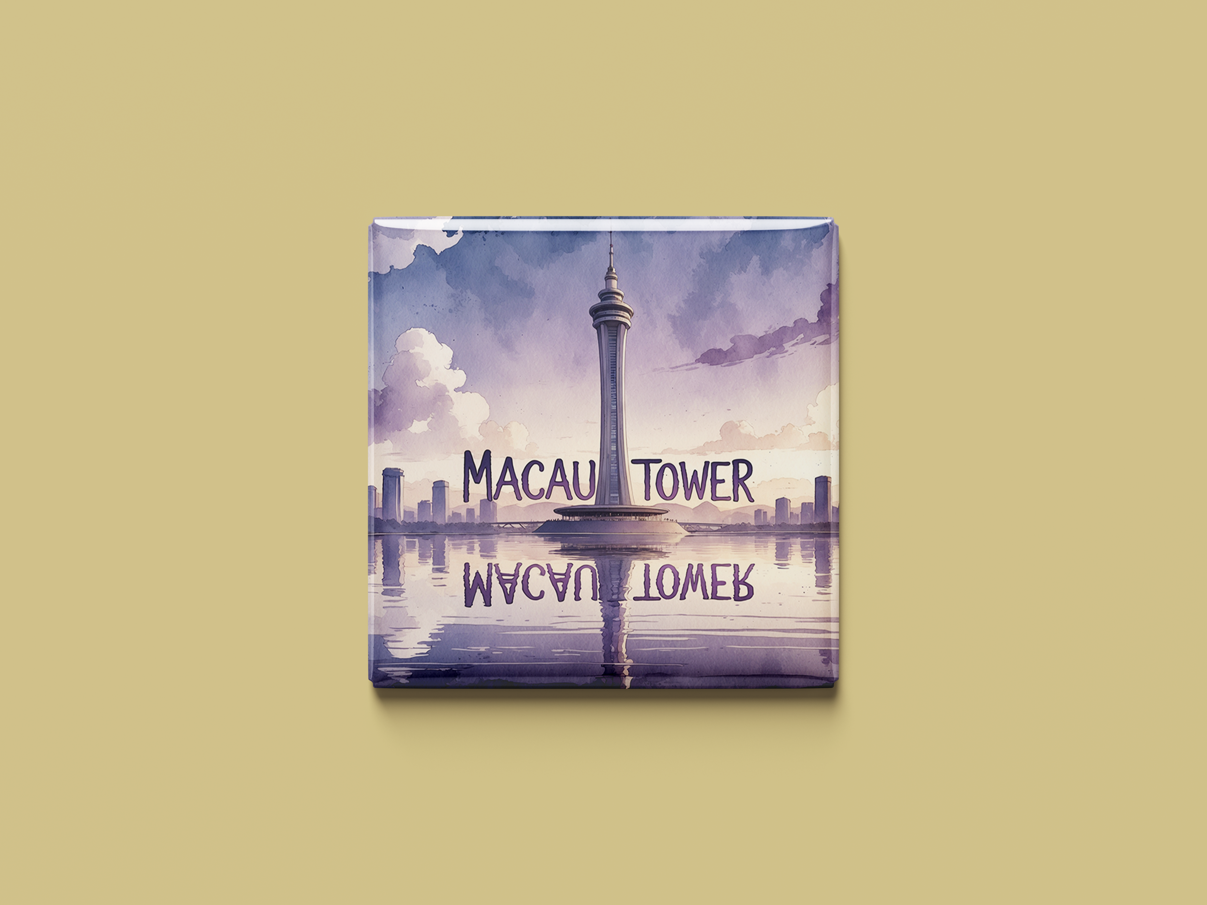 Magnetkollektion Macau Tower Area