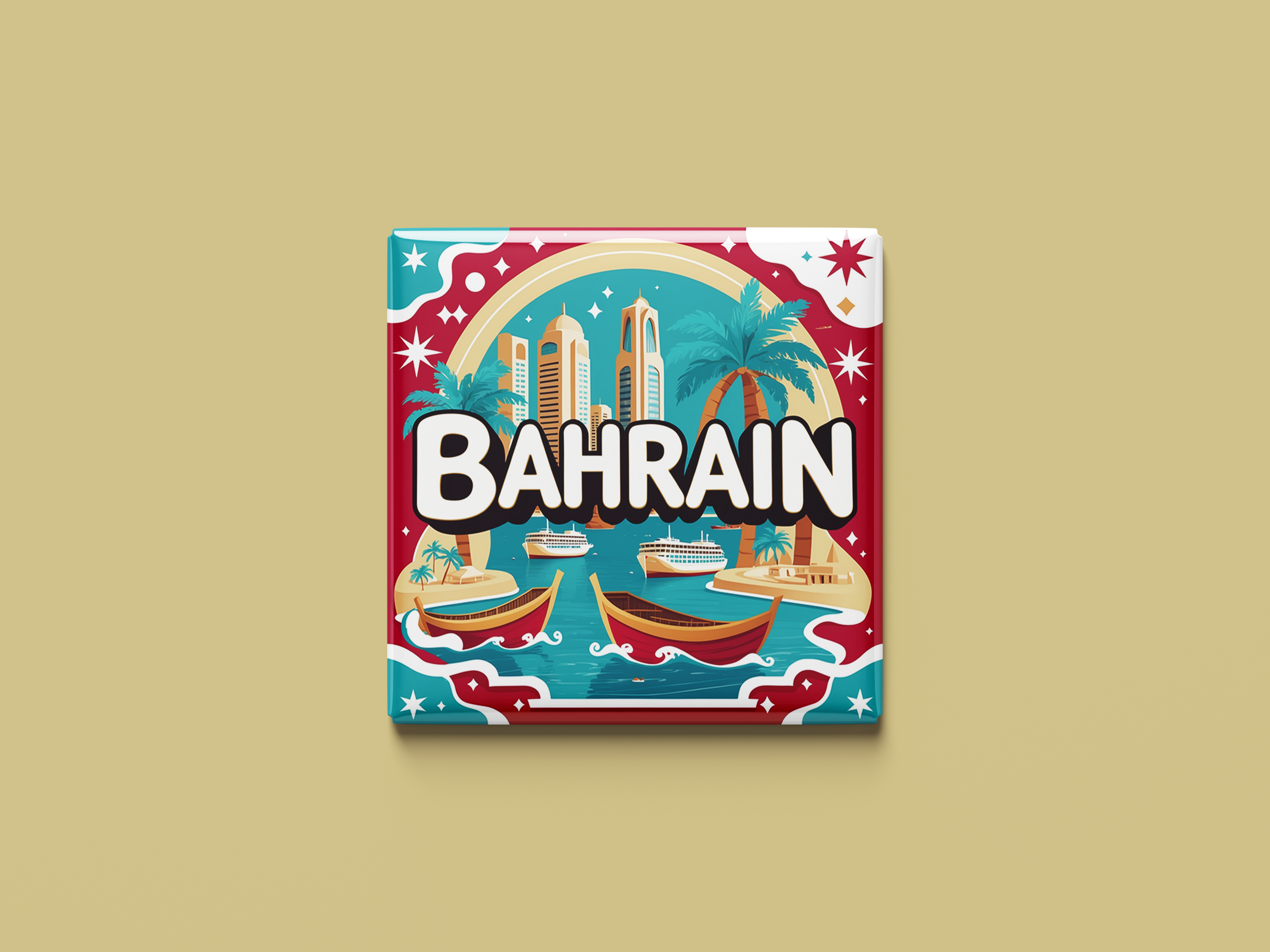 Bahrain Magnetkollektion