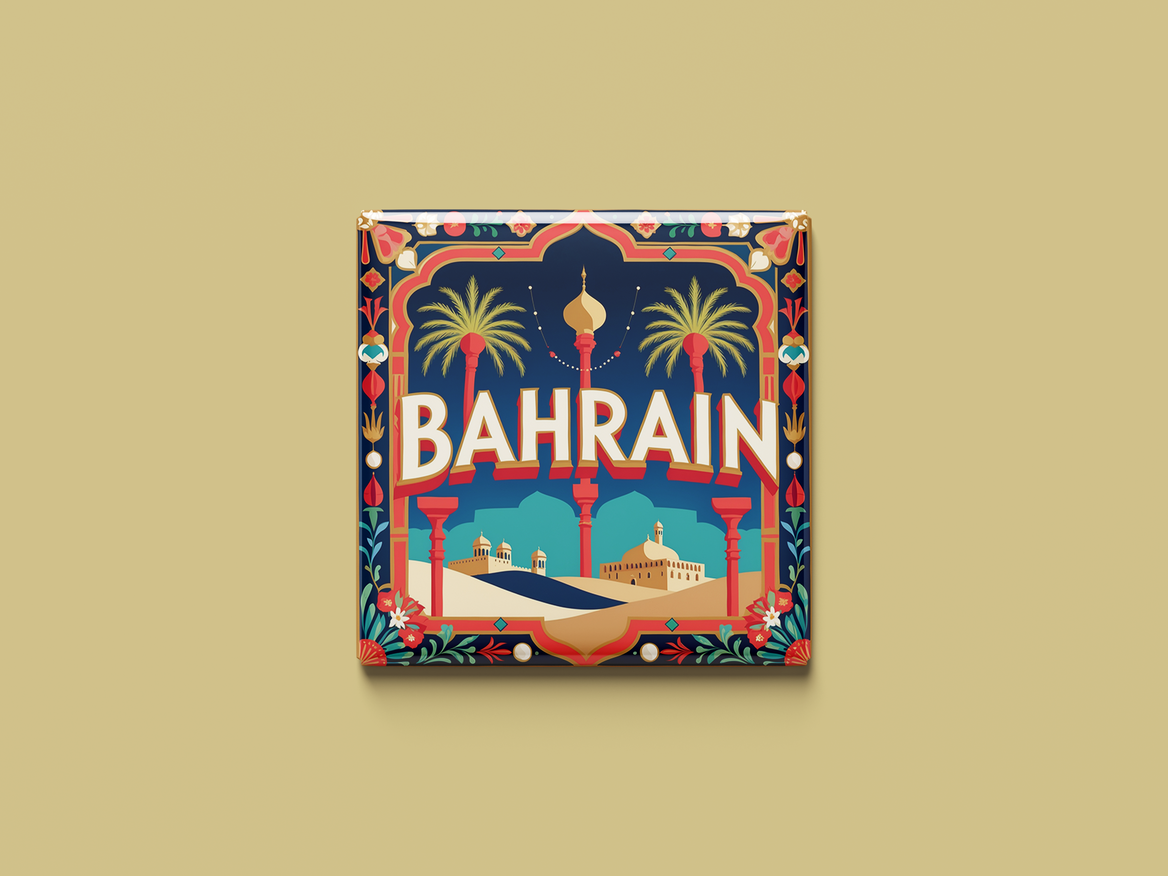 Bahrain Magnetkollektion