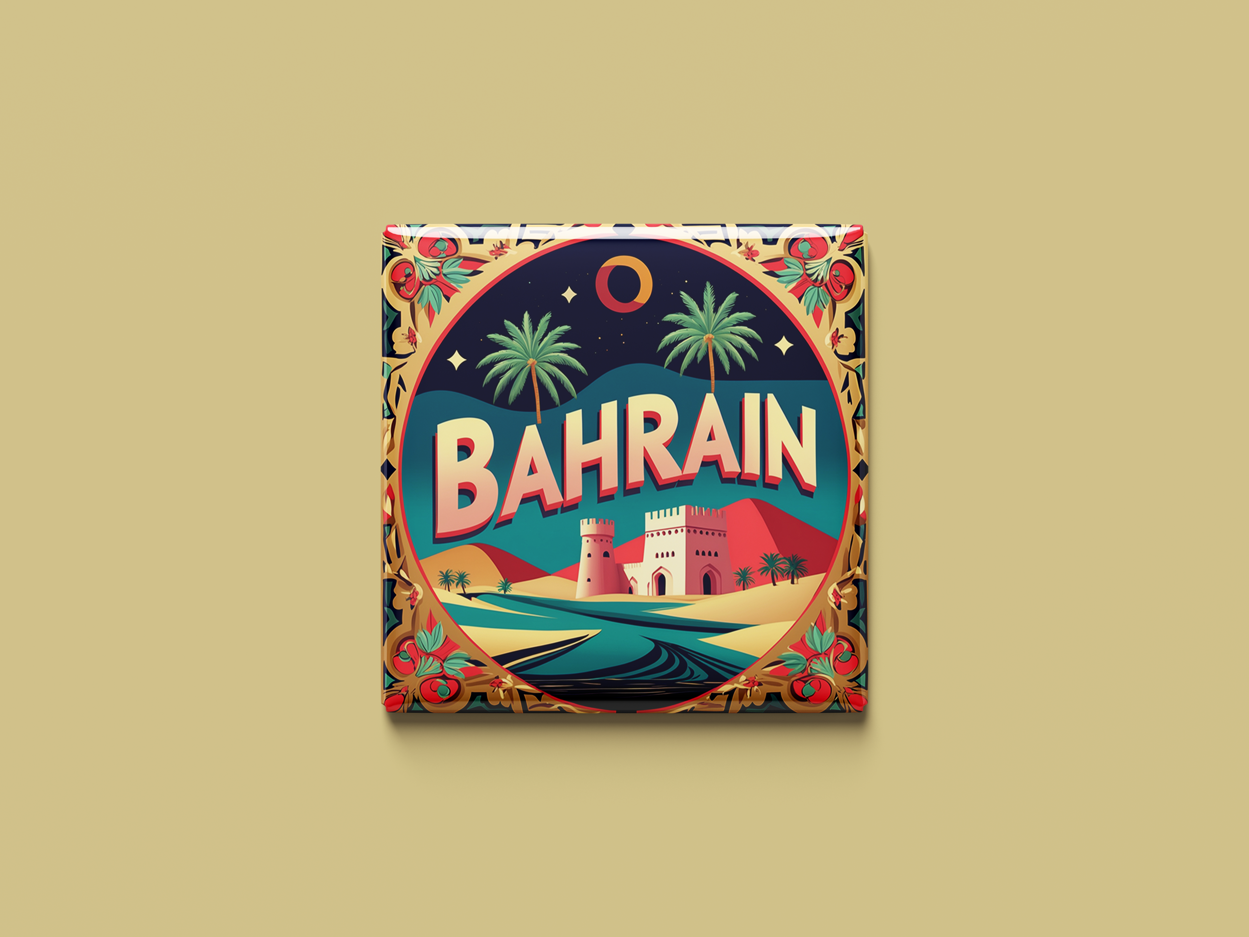 Bahrain Magnetkollektion