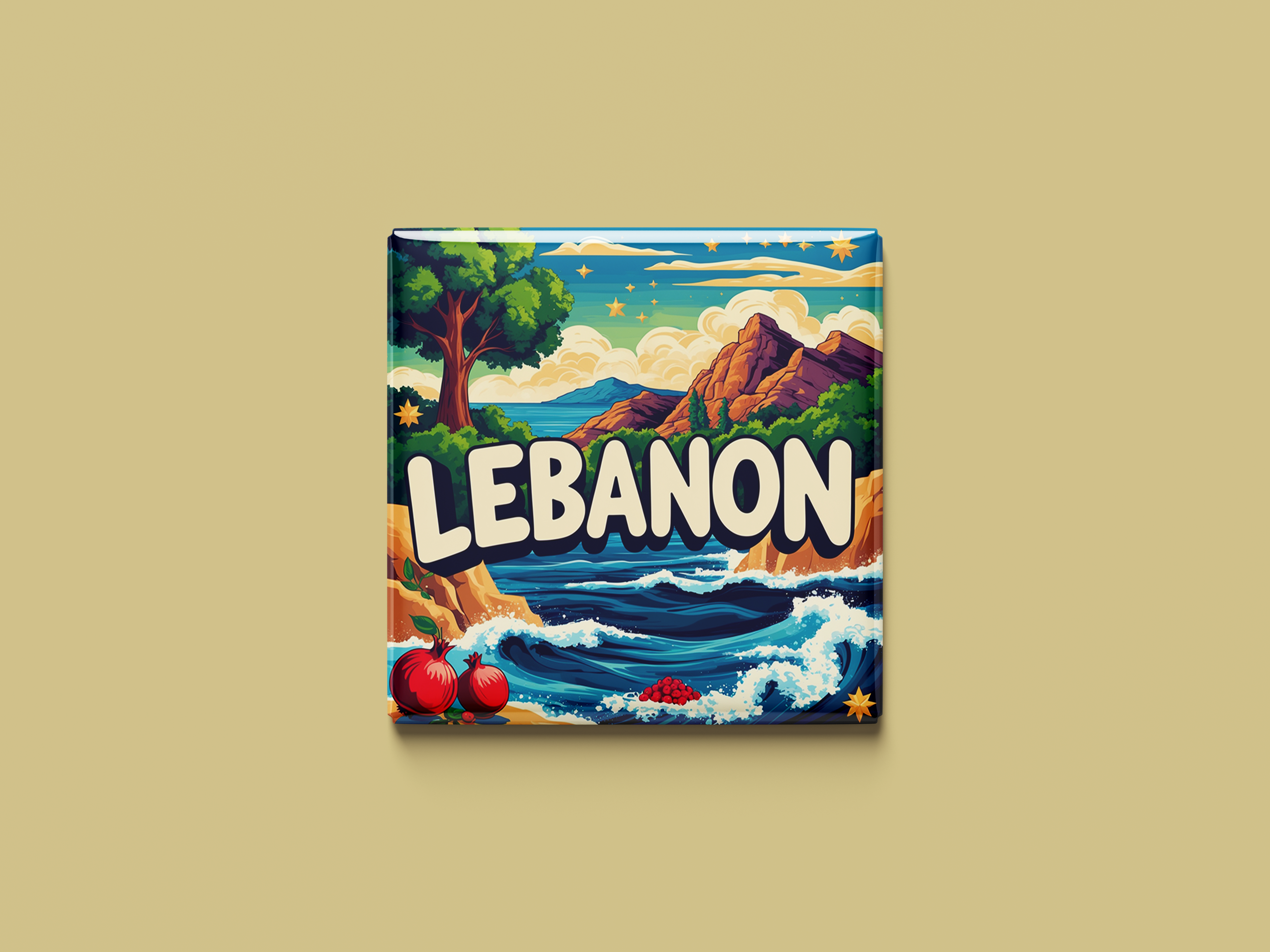 Libanon Magnetkollektion