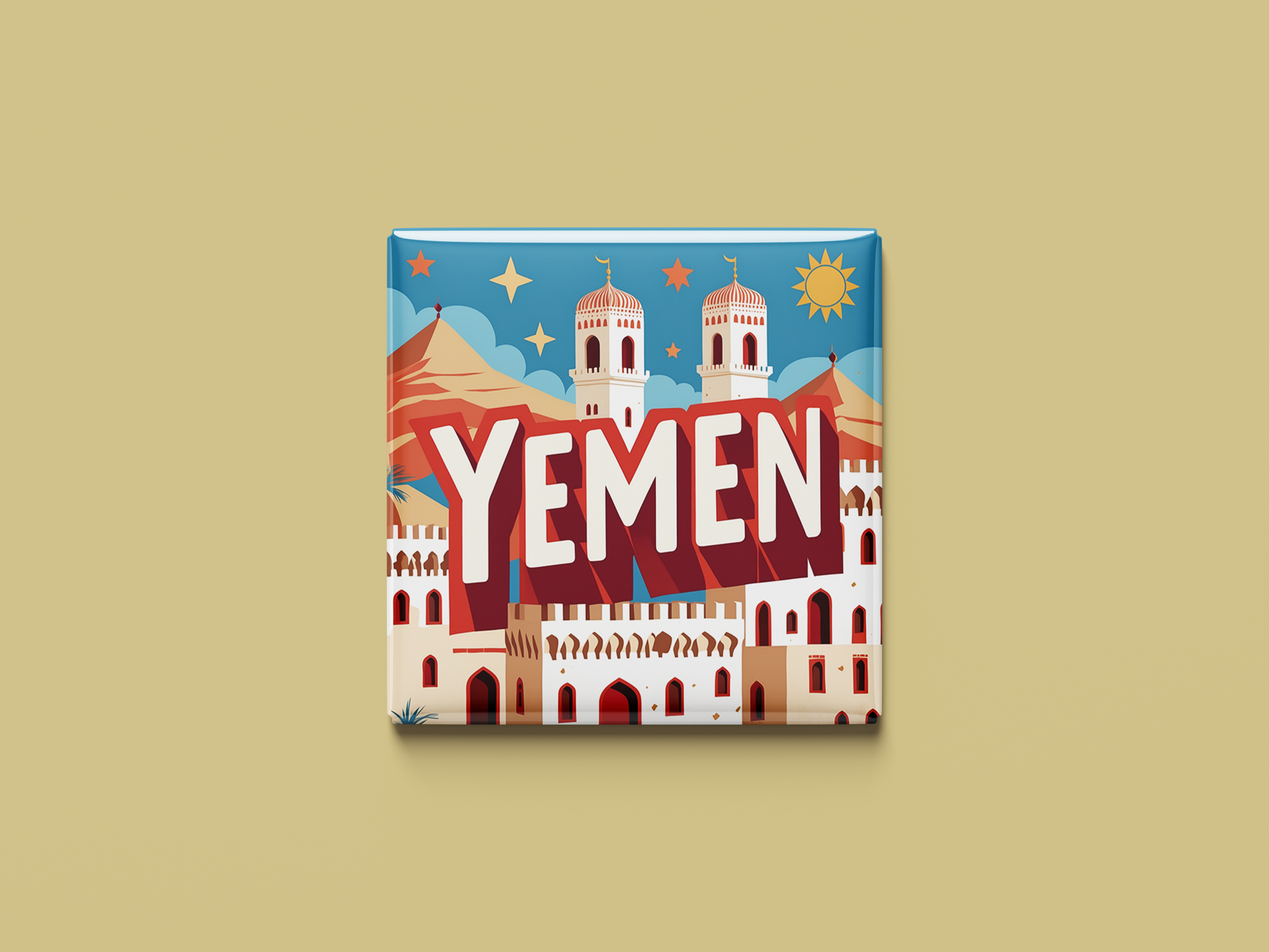 Jemen Magnetkollektion