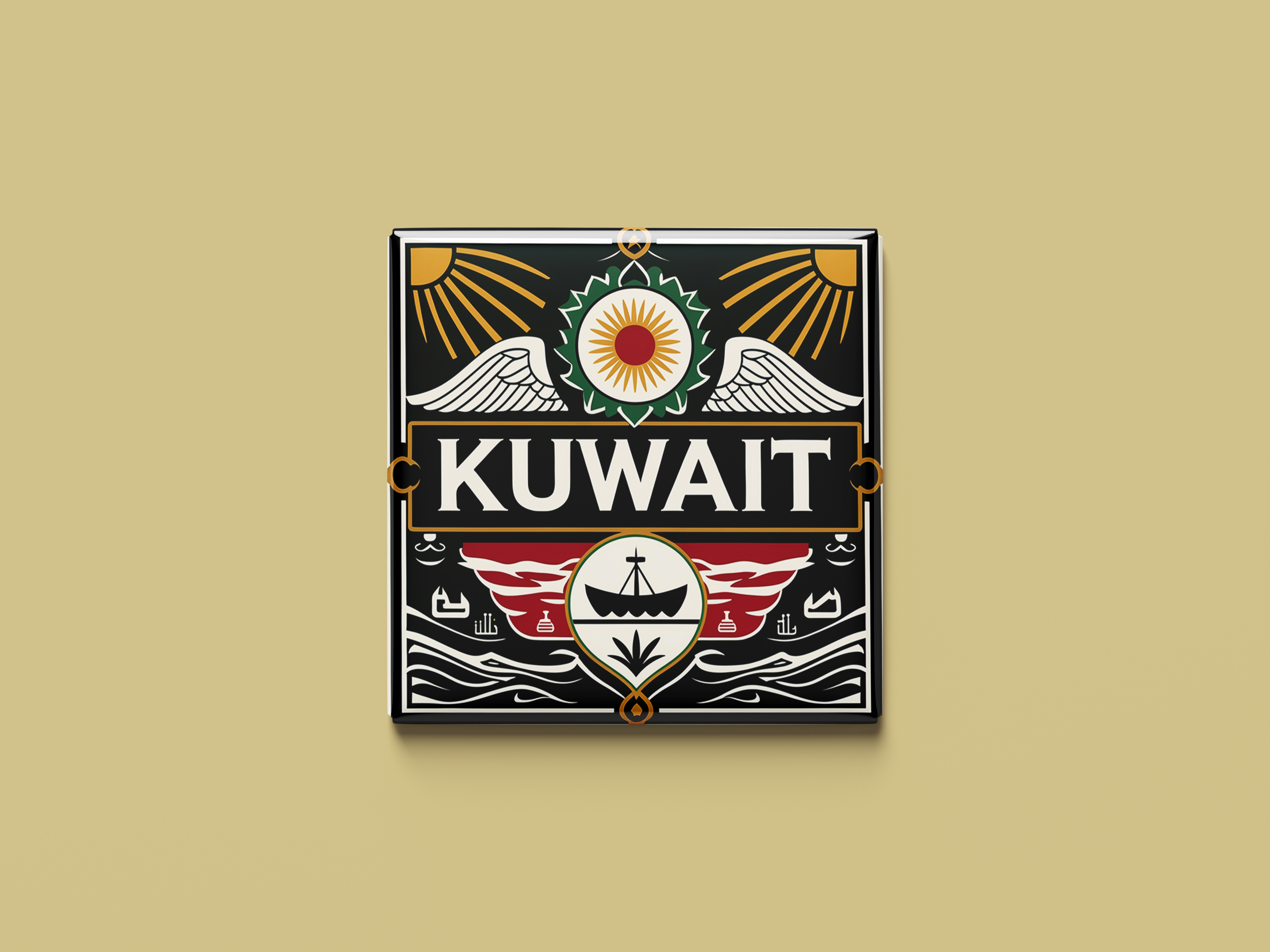 Kuwait Magnetkollektion