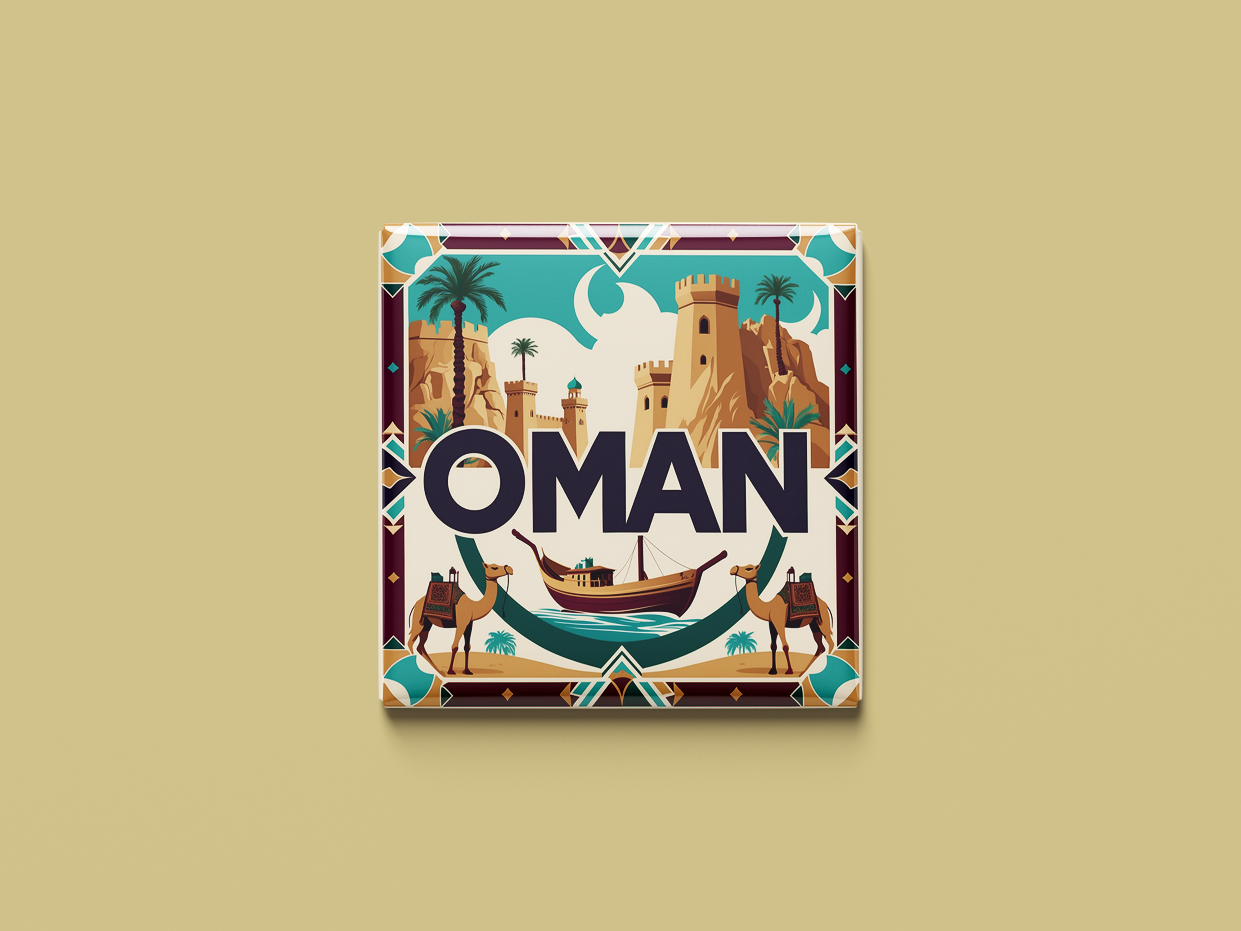 Oman Magnetkollektion