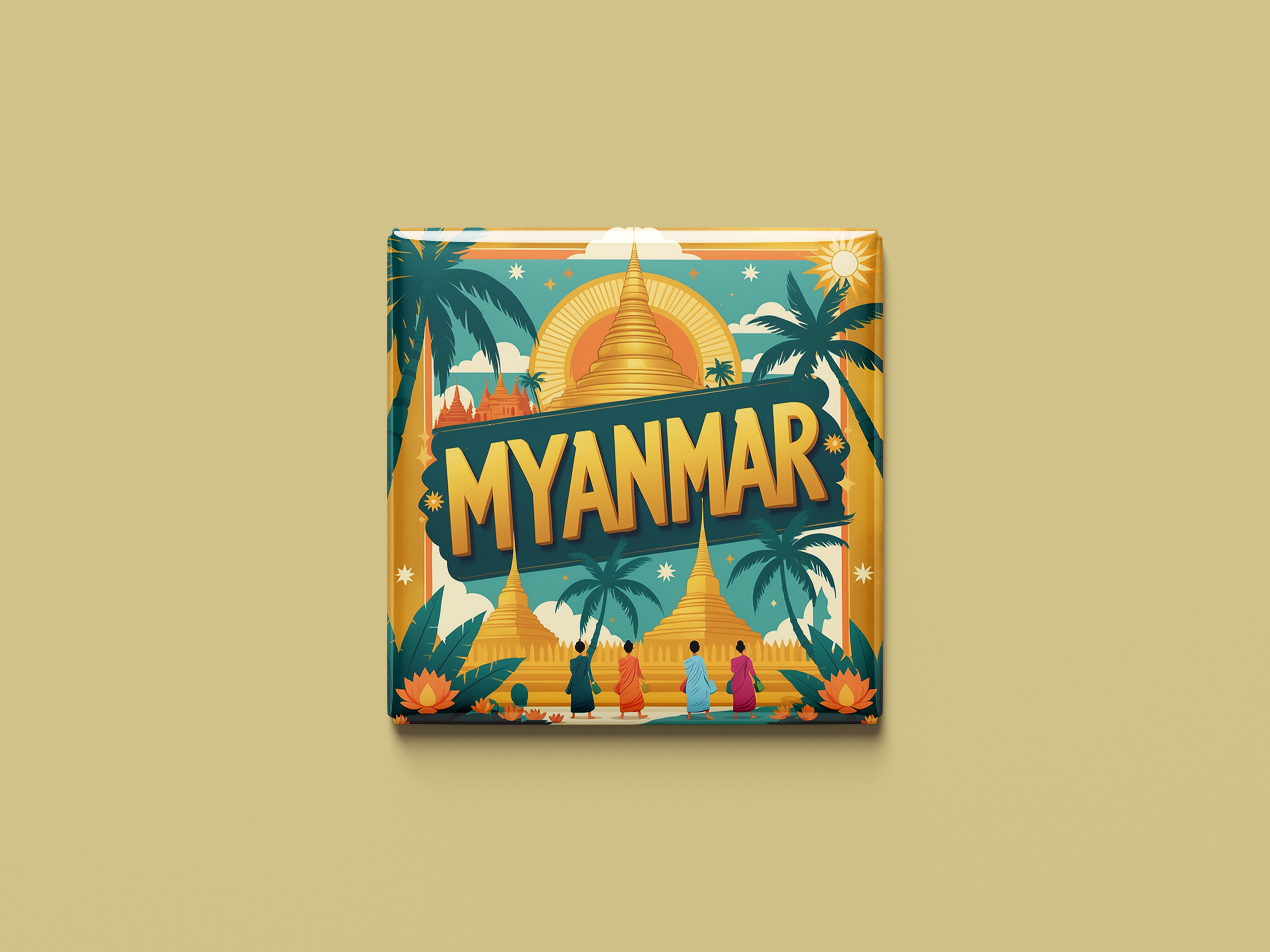 Myanmar Magnetkollektion