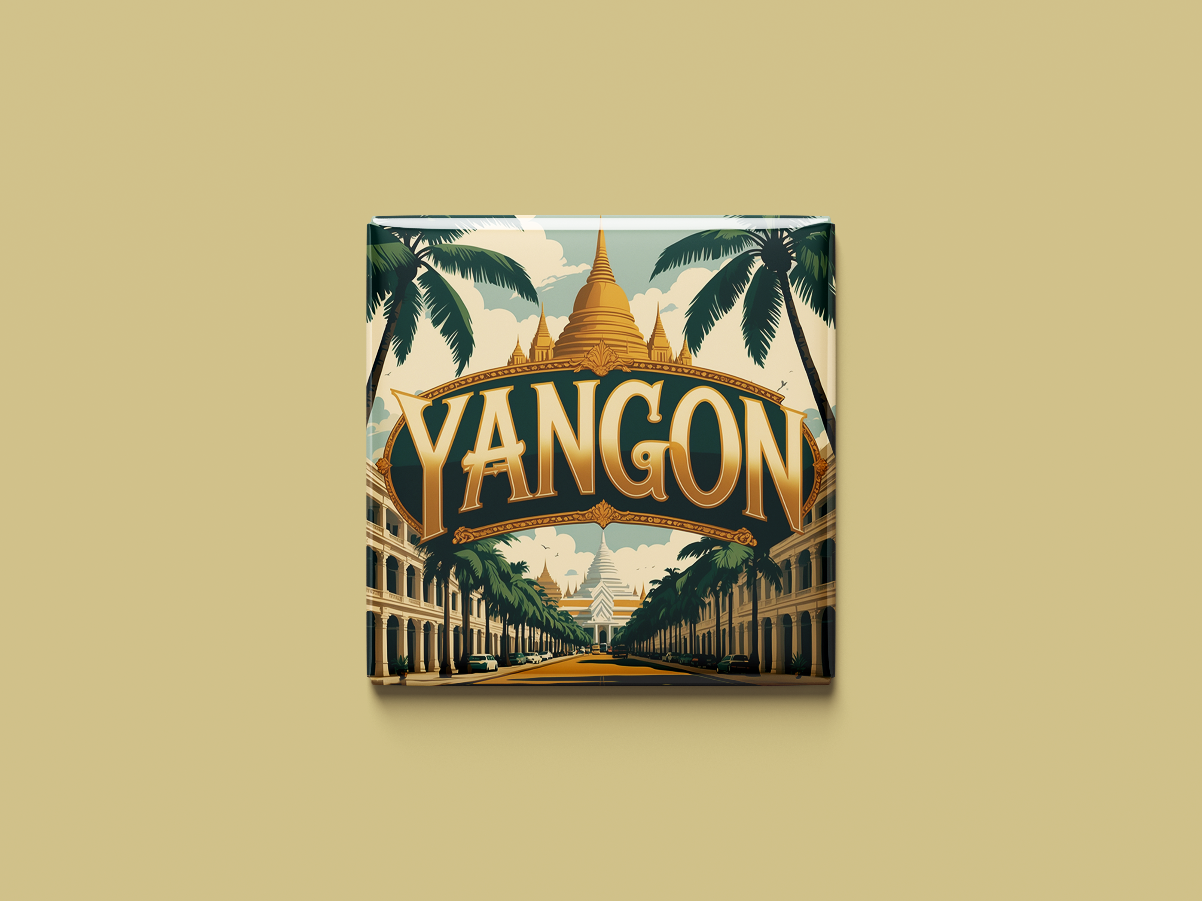 Magnetkollektion Yangon