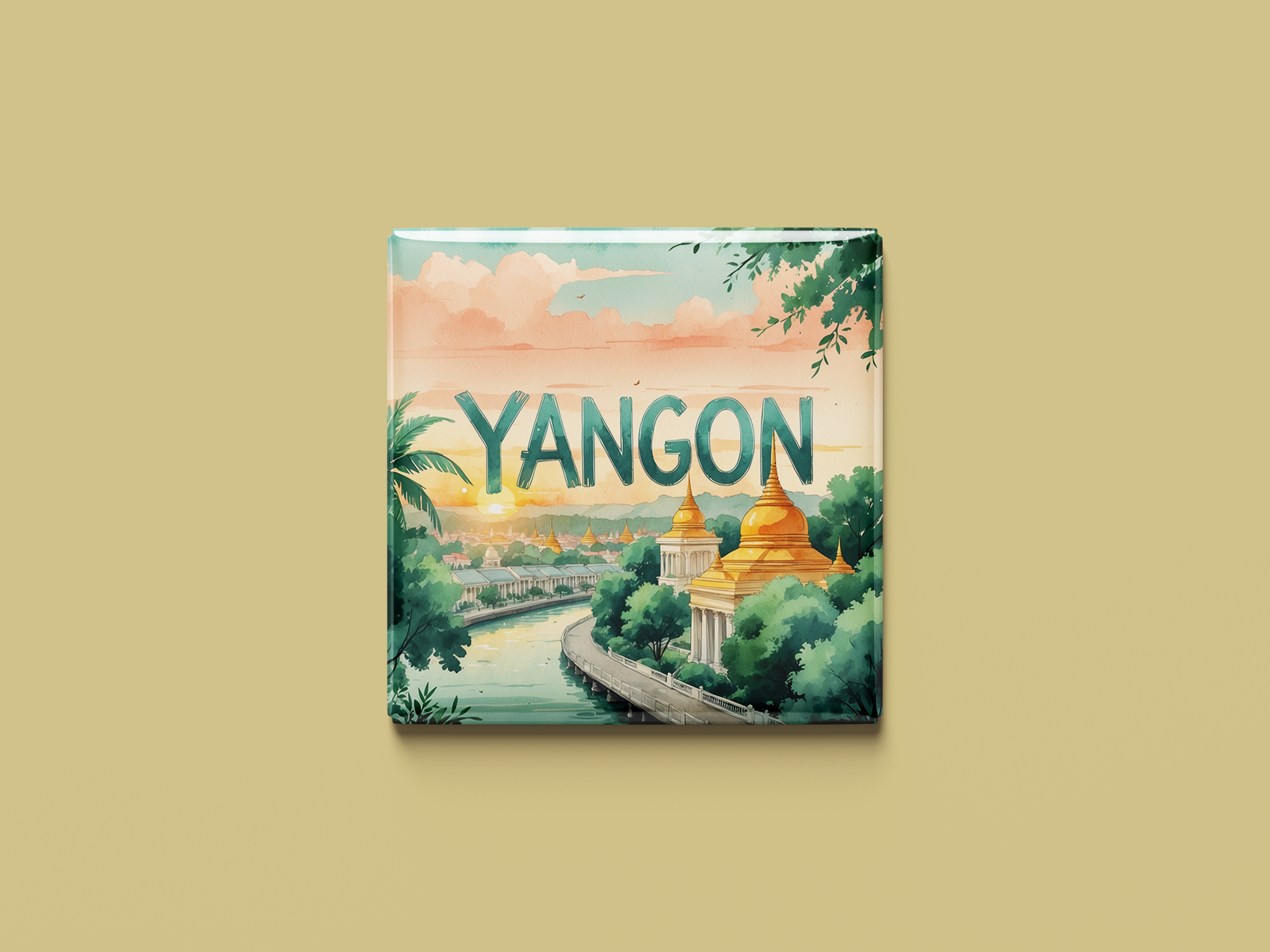 Magnetkollektion Yangon