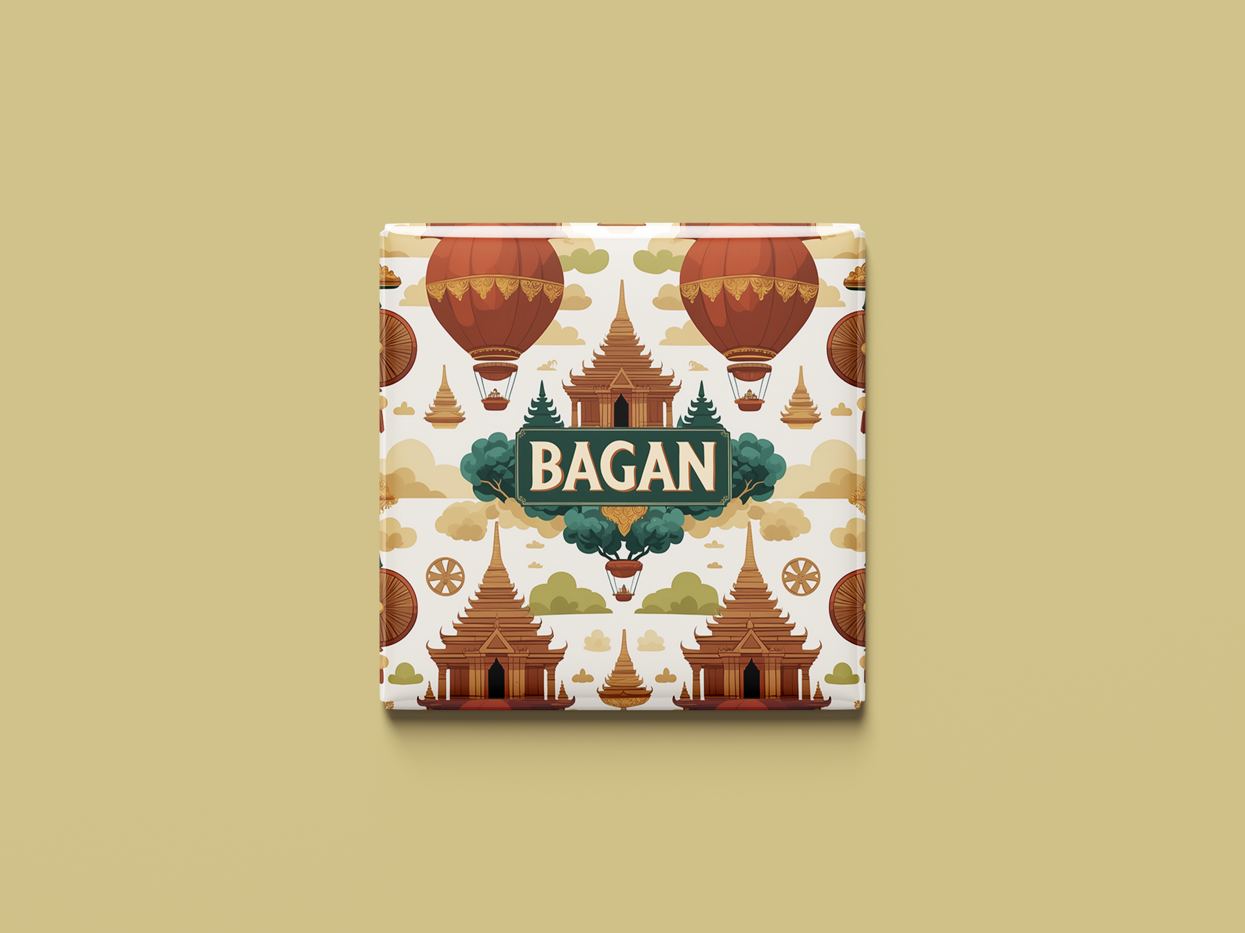 Magnetkollektion Bagan