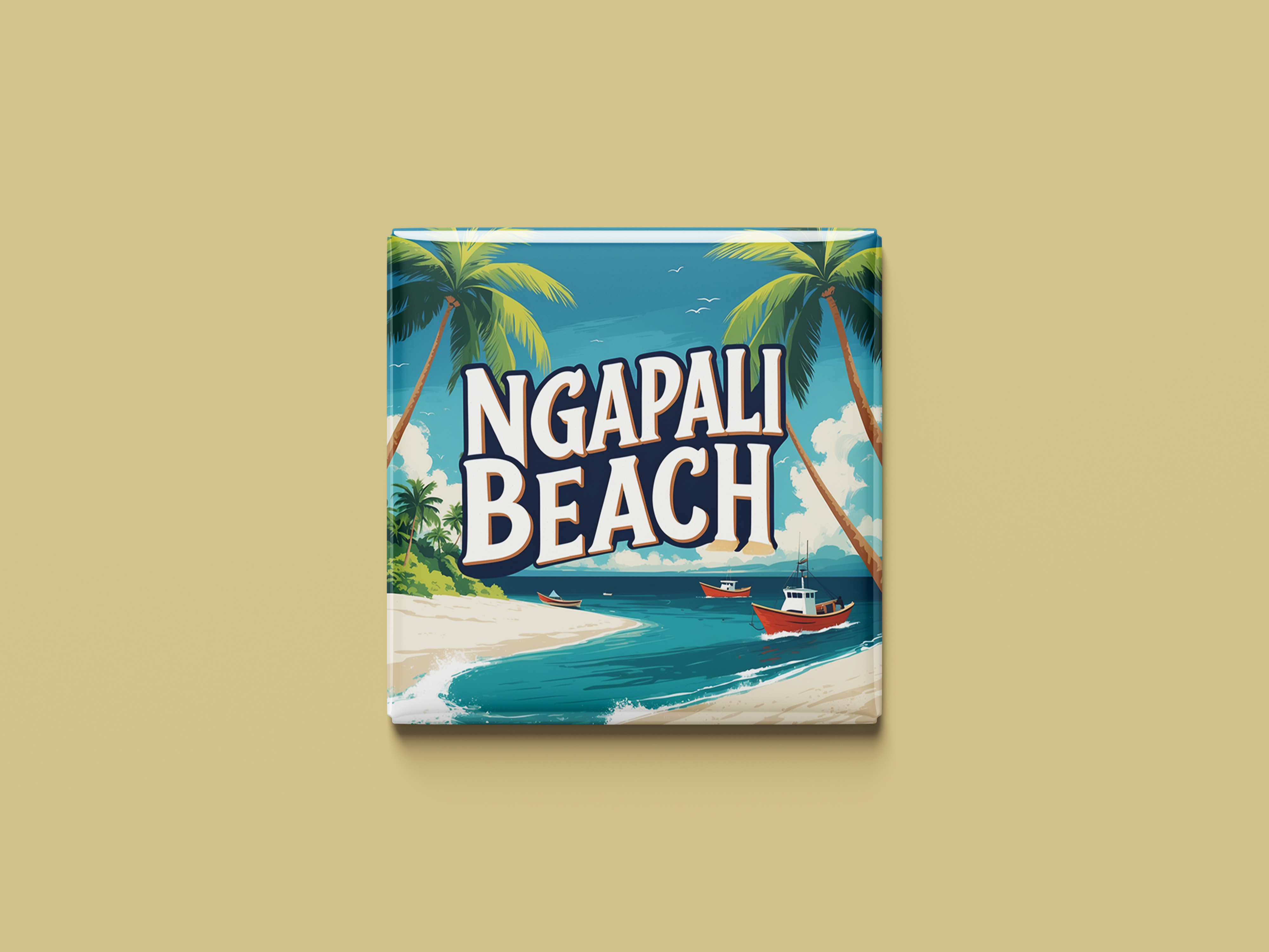 Magnetkollektion Ngapali Beach