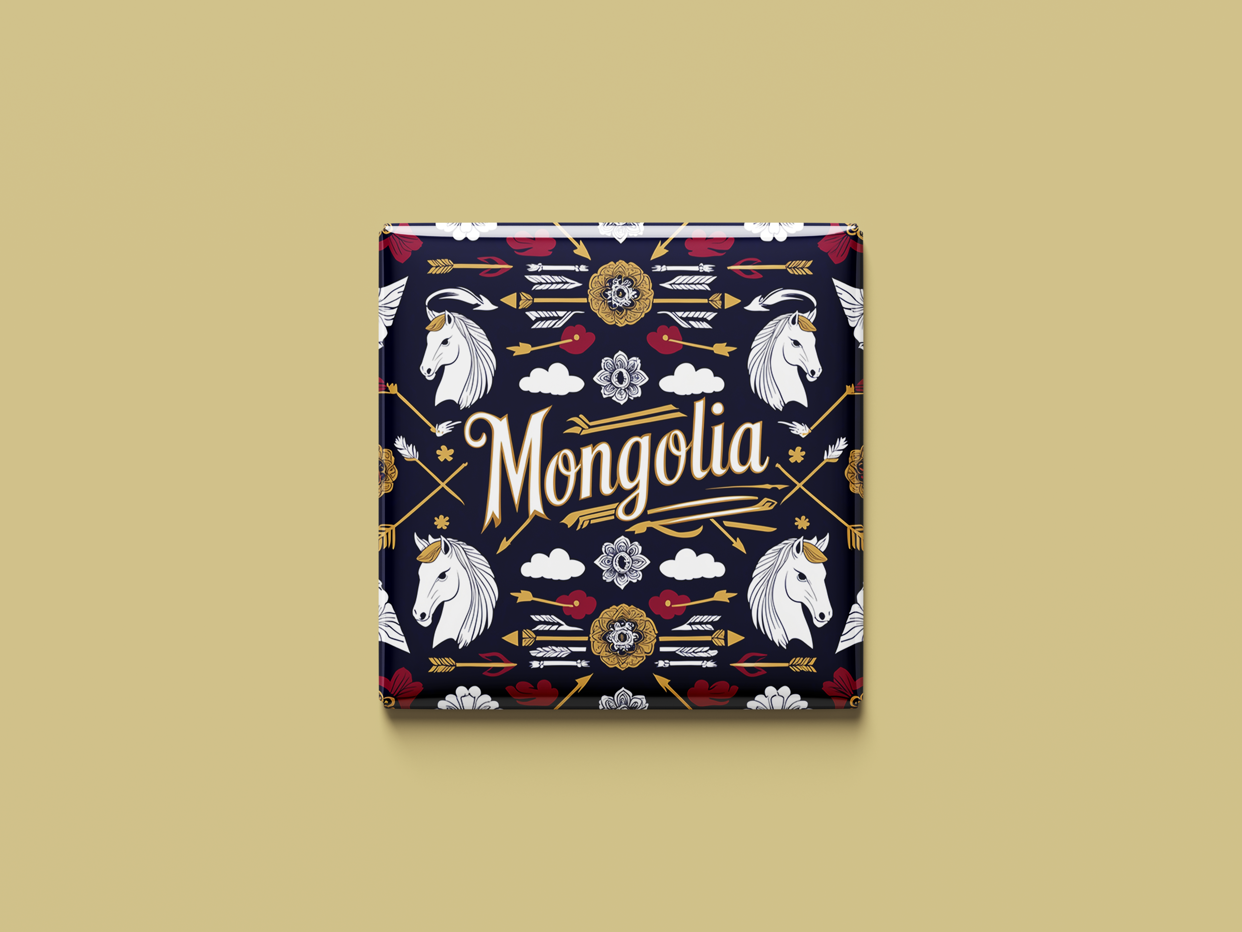 Mongolei Magnetkollektion