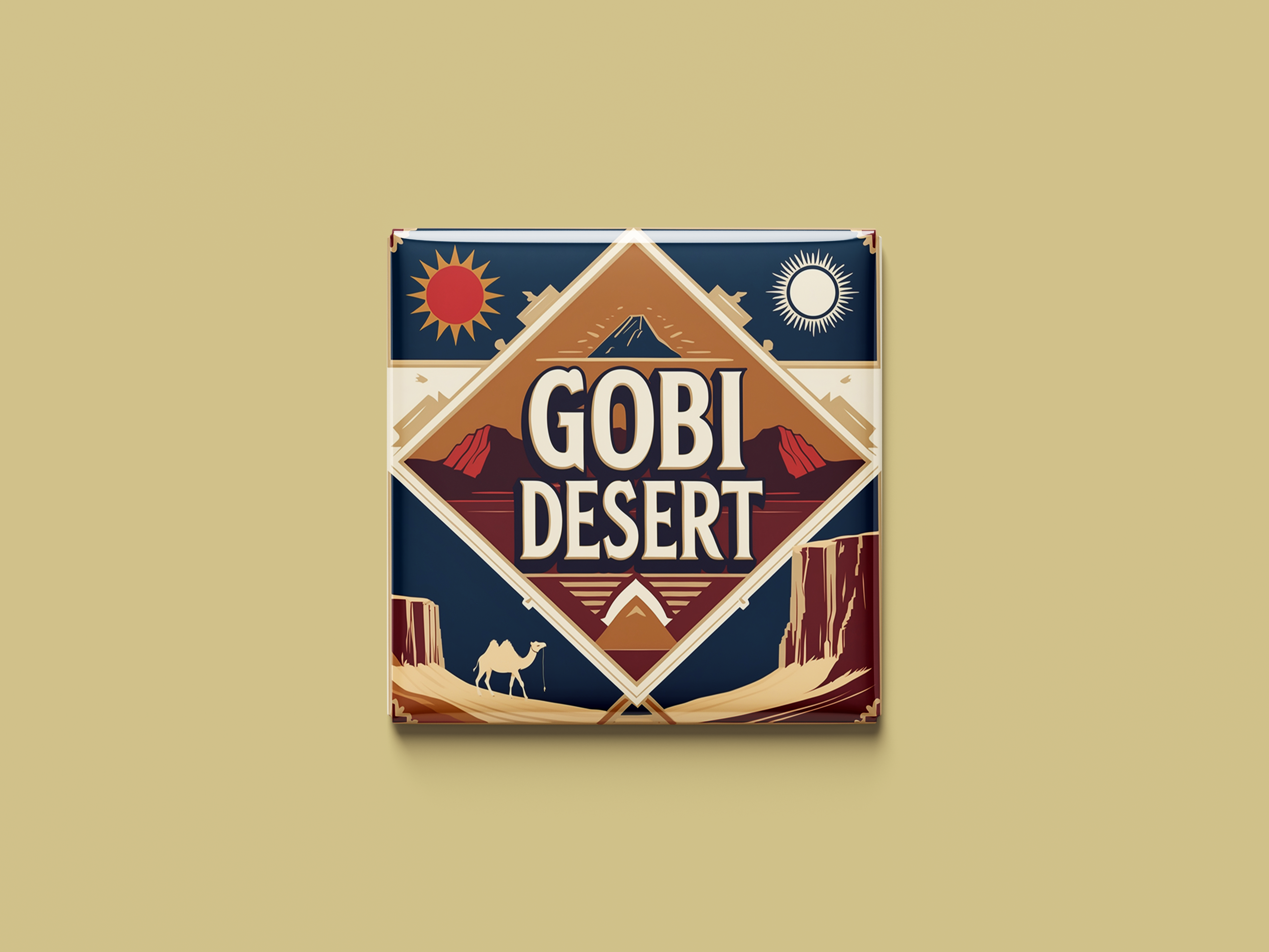 Magnetkollektion Gobi-Wüste