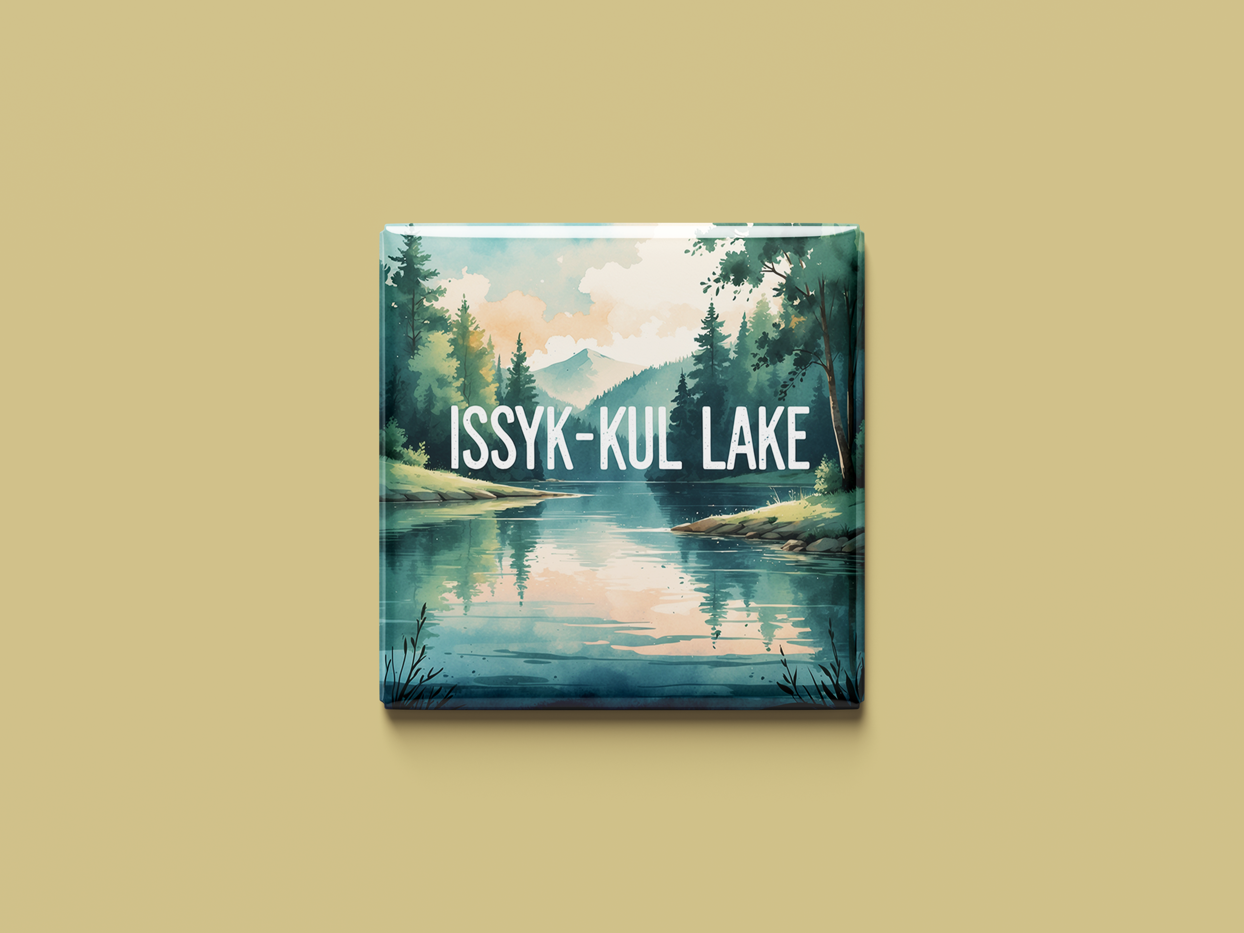 Magnetkollektion Issyk-Kul-See