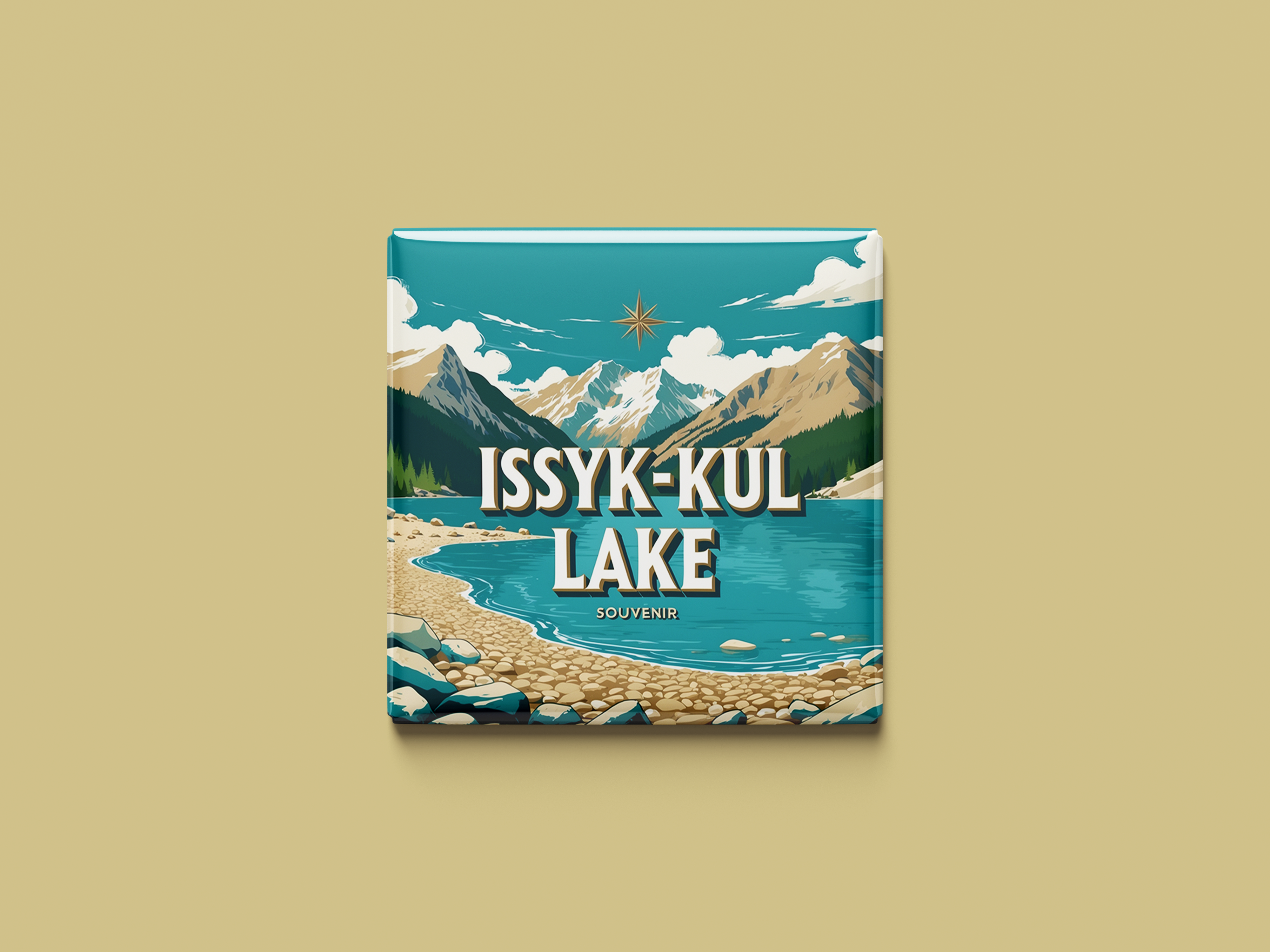 Magnetkollektion Issyk-Kul-See