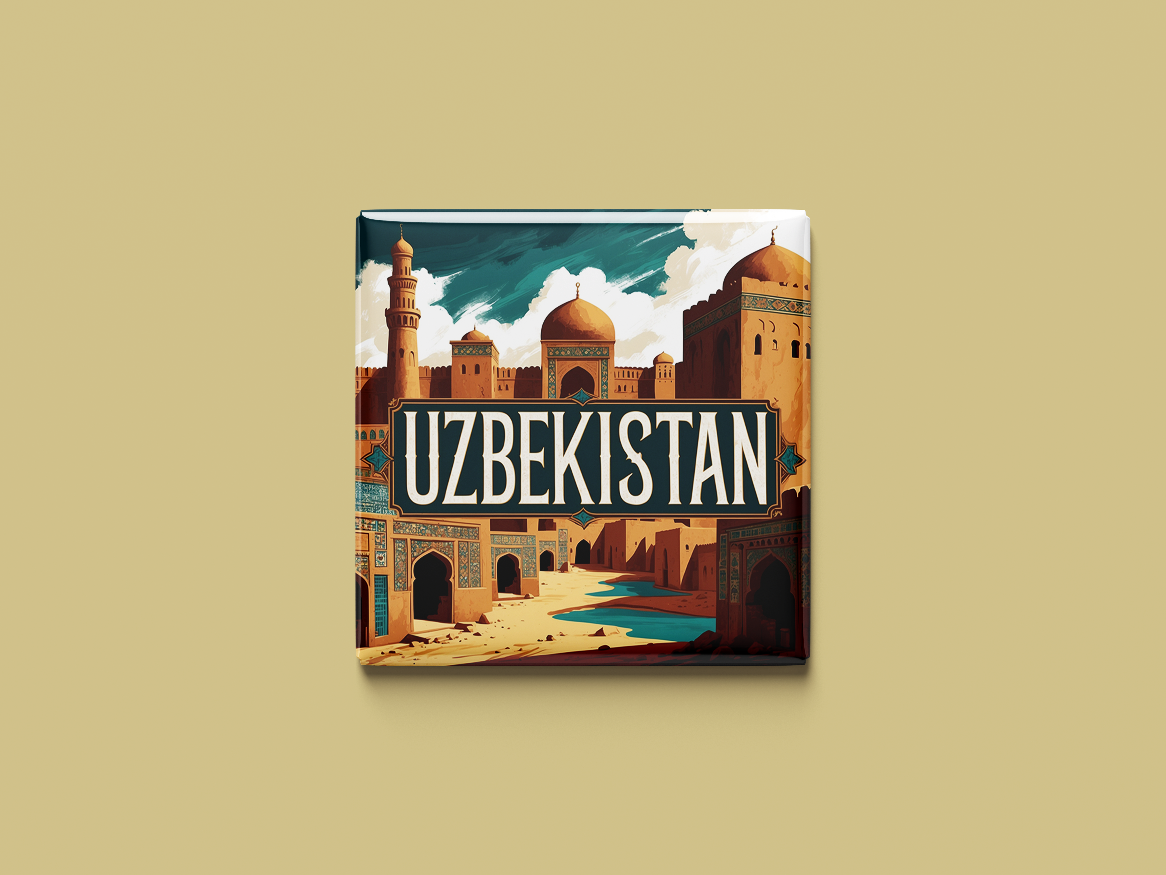 Usbekistan Magnetkollektion