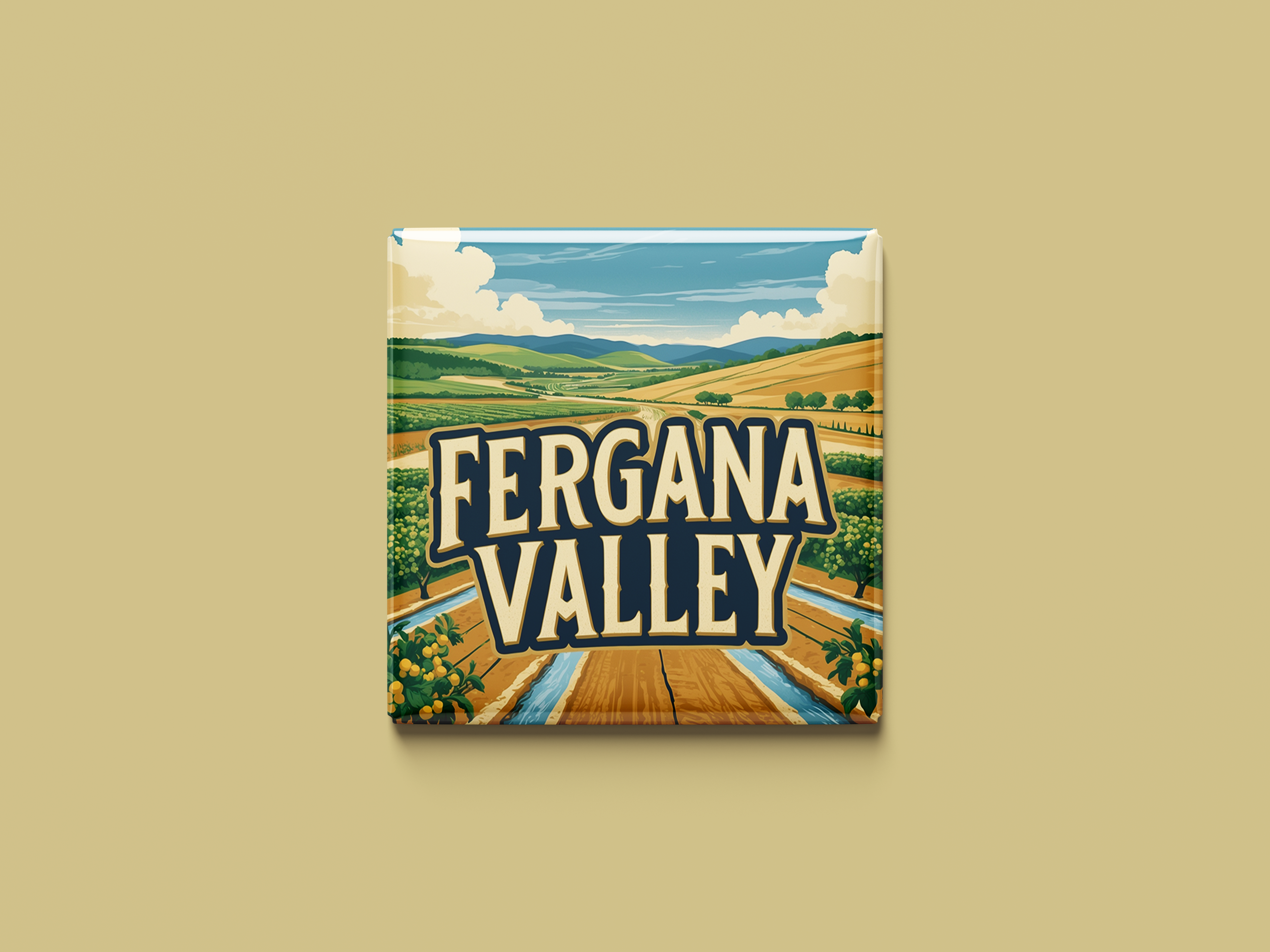 Magnetkollektion Fergana-Tal