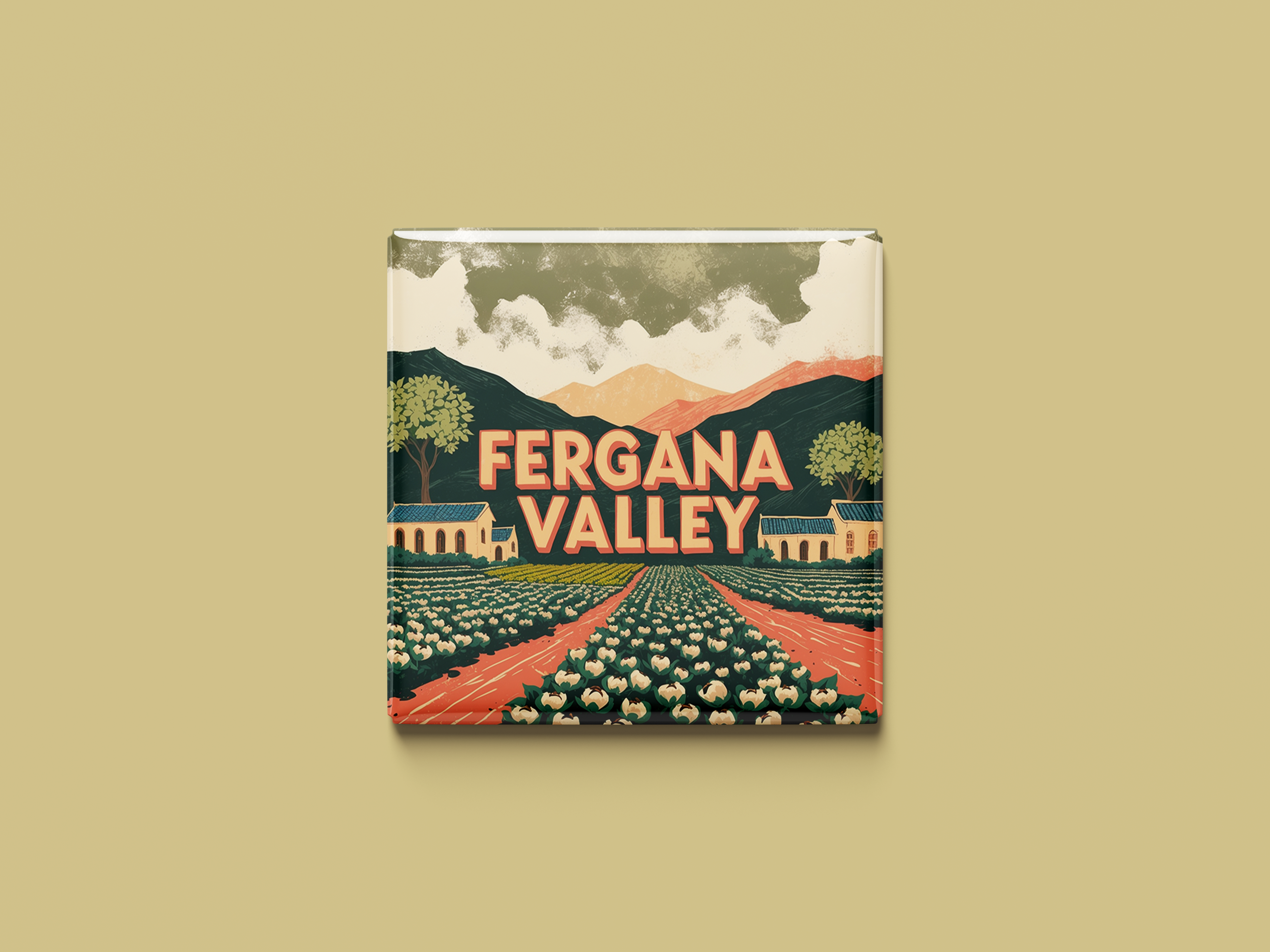 Magnetkollektion Fergana-Tal