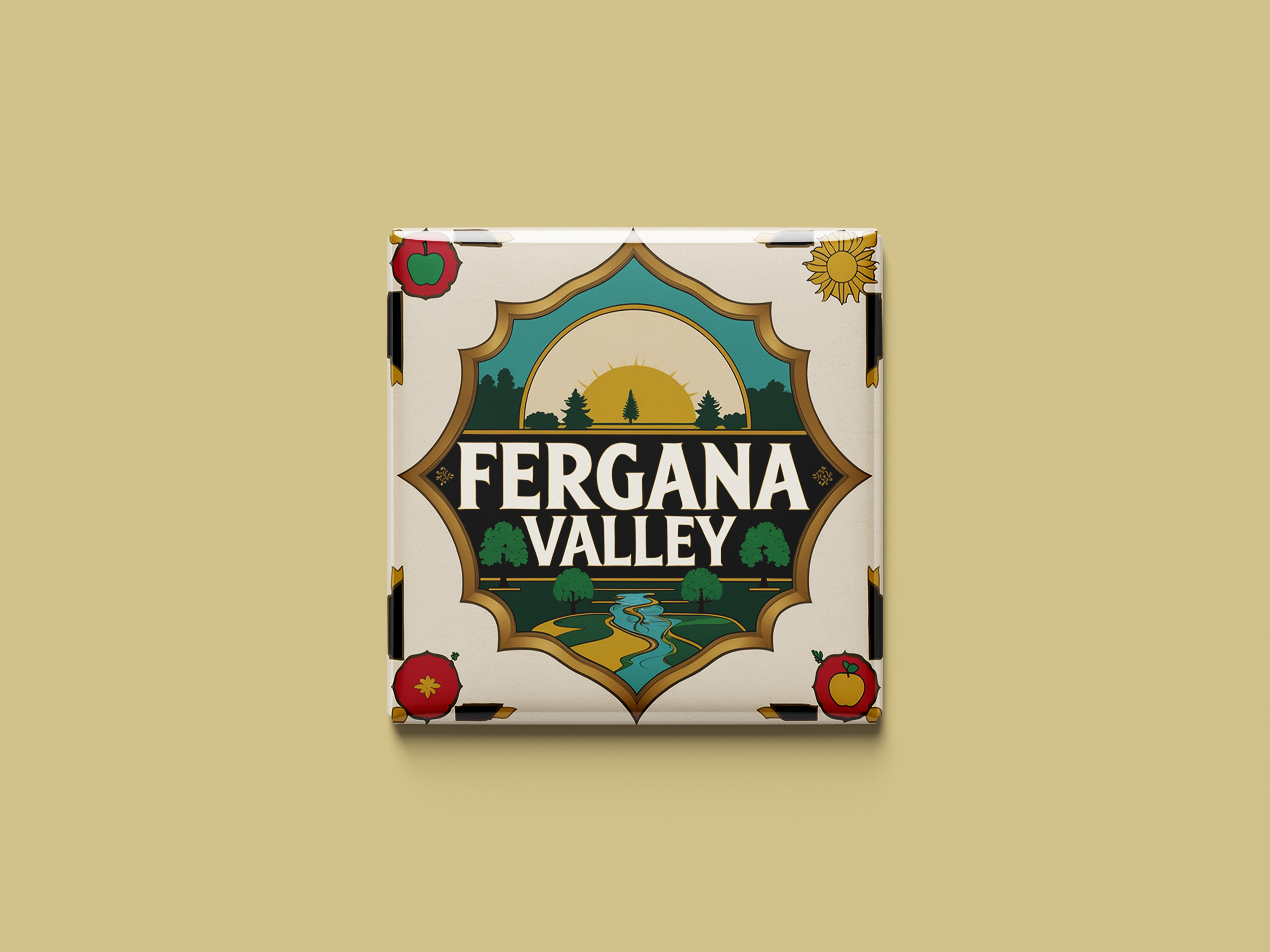 Magnetkollektion Fergana-Tal