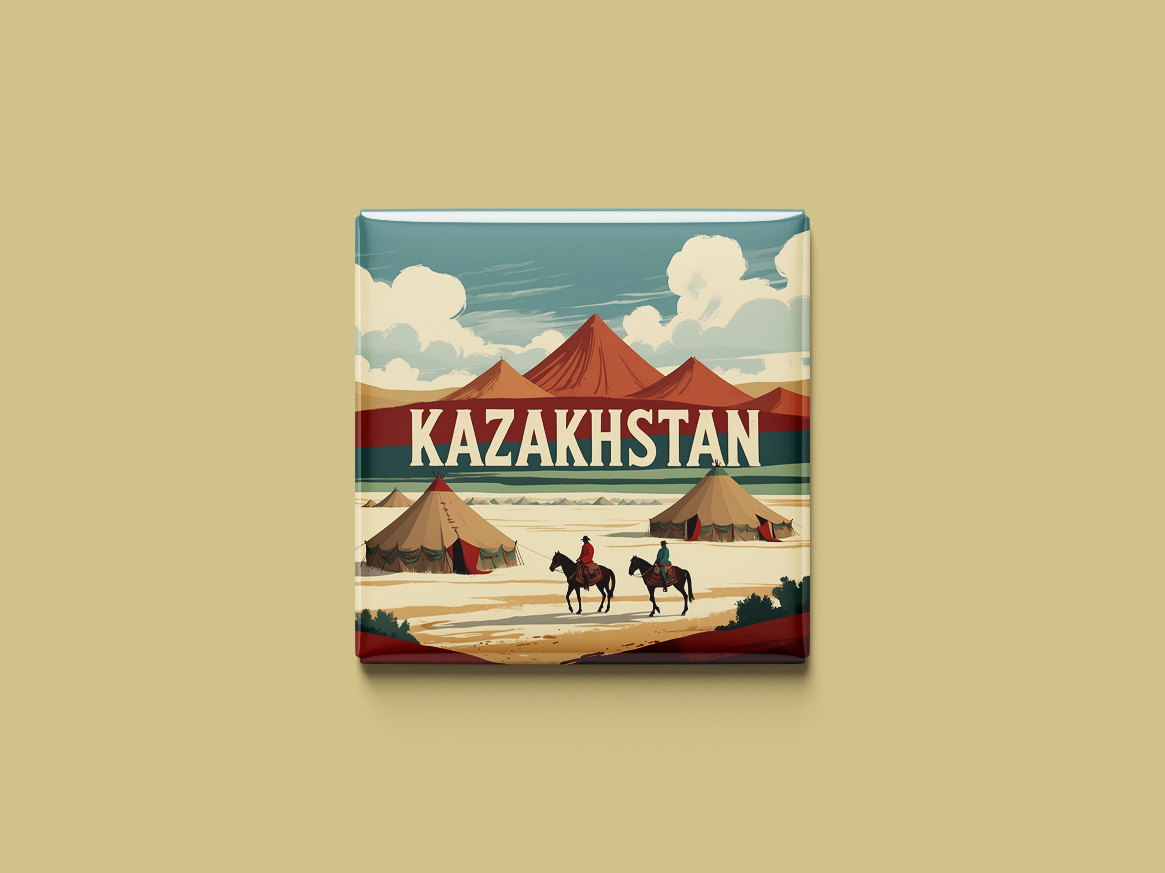 Kasachstan Magnetkollektion