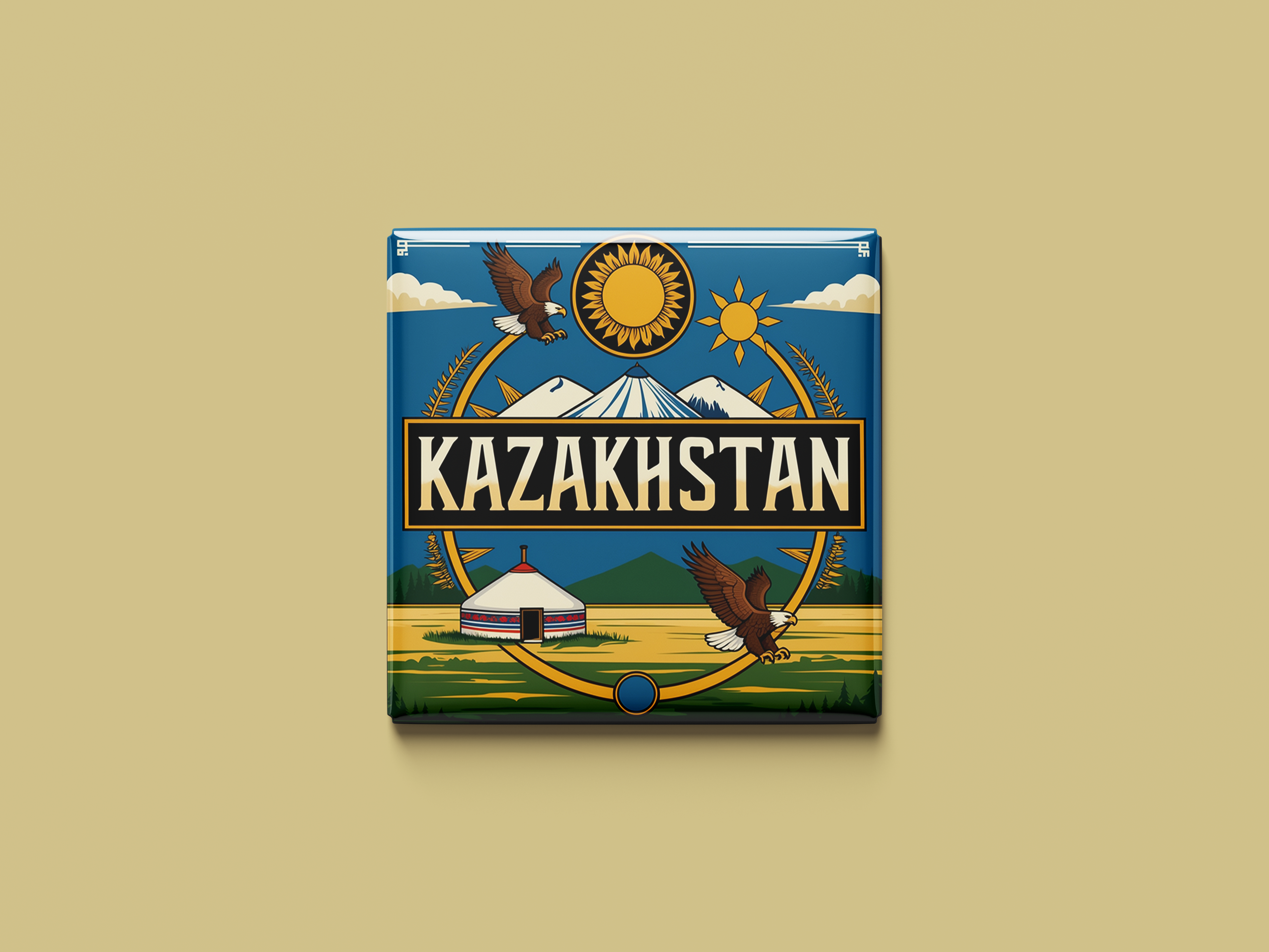 Kasachstan Magnetkollektion
