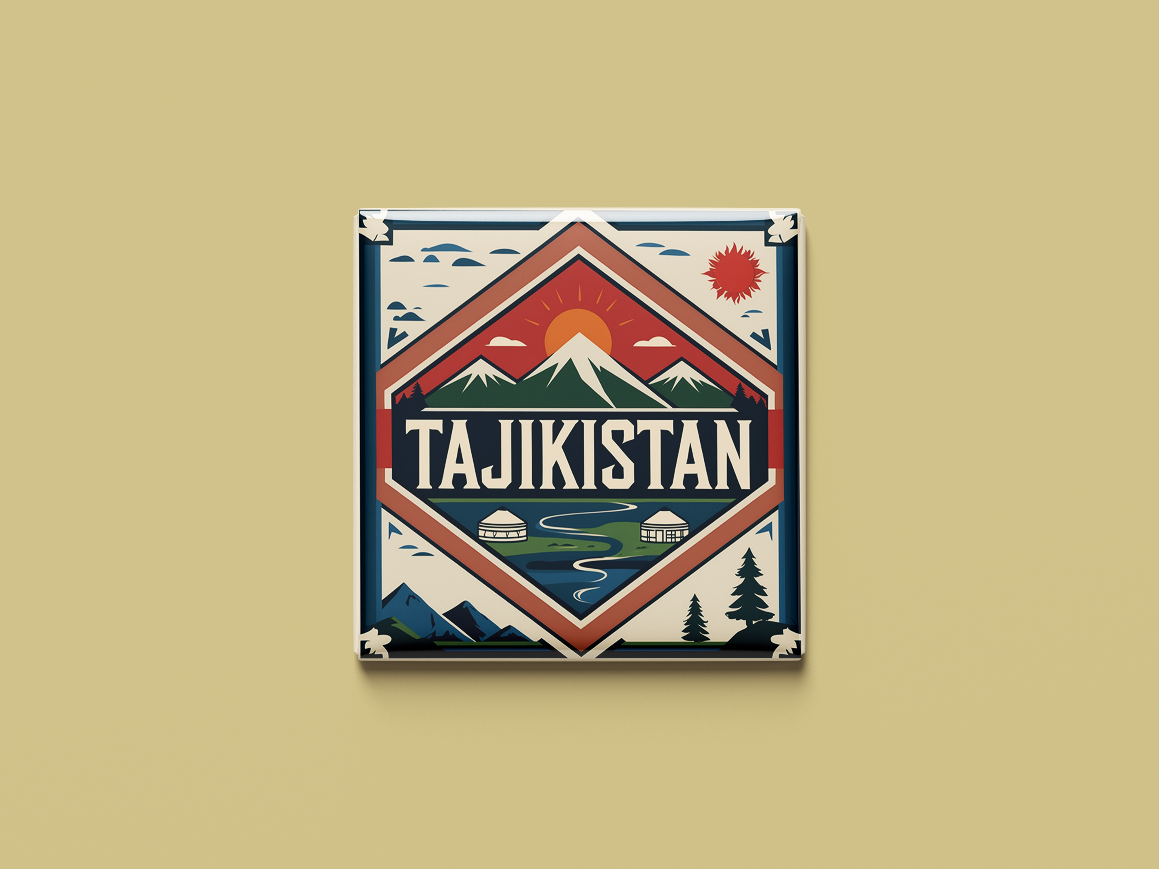Tadschikistan Magnetkollektion