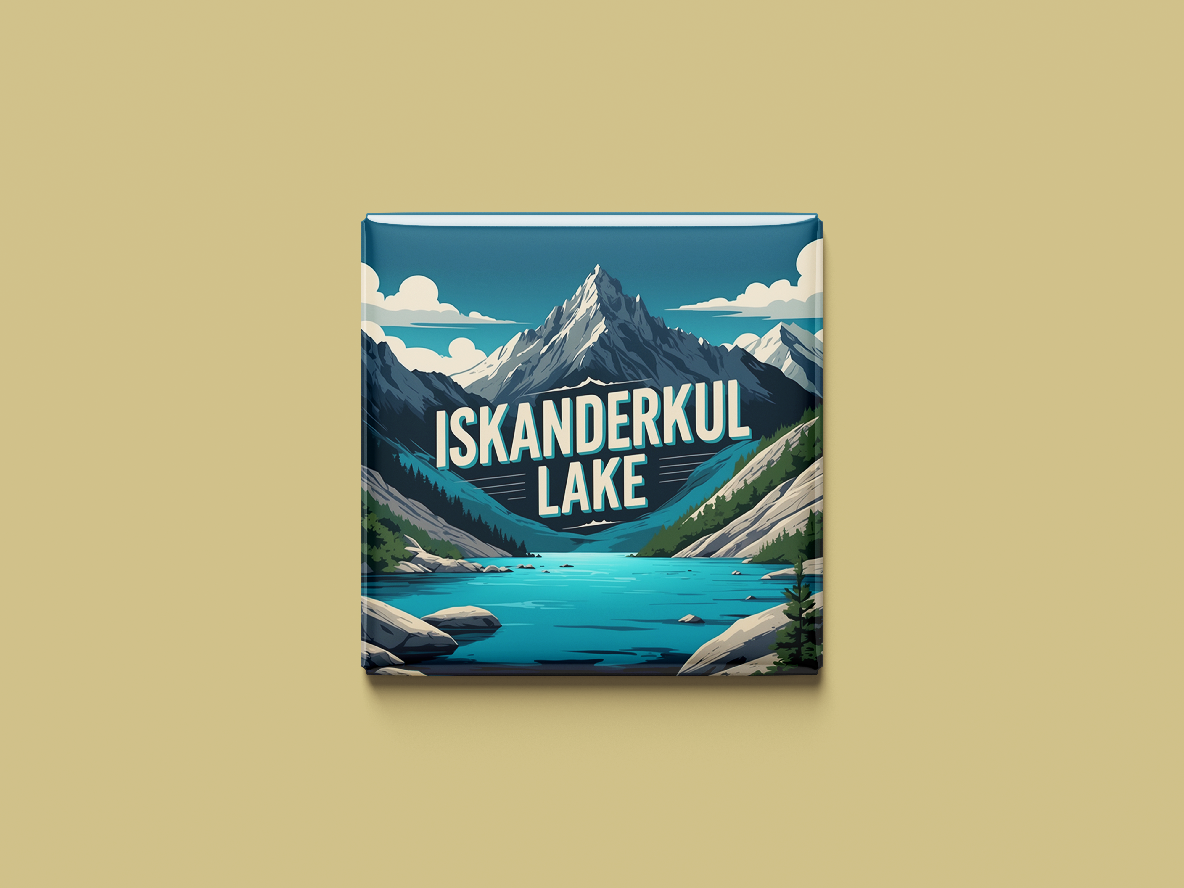 Magnetkollektion Iskanderkul-See