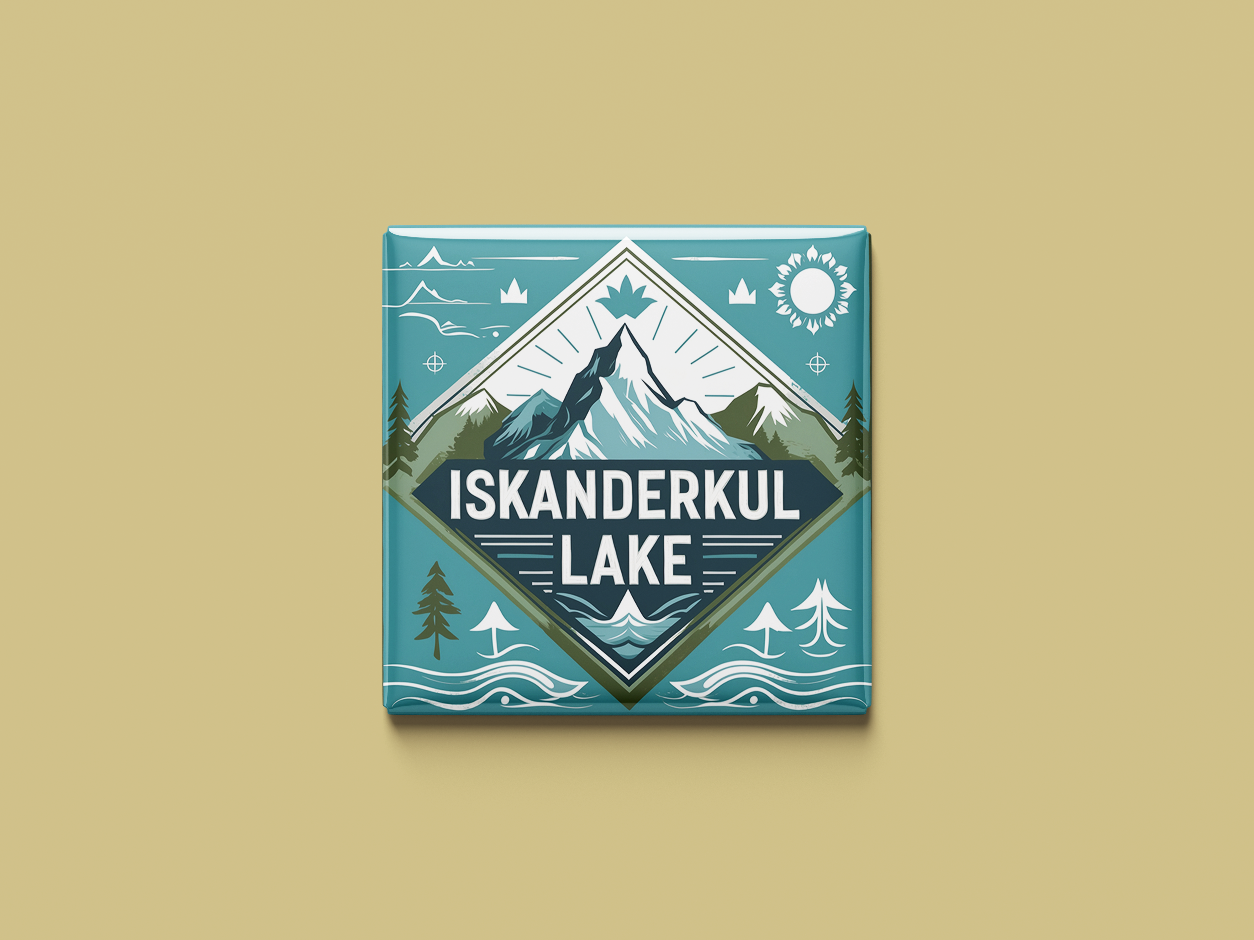 Magnetkollektion Iskanderkul-See