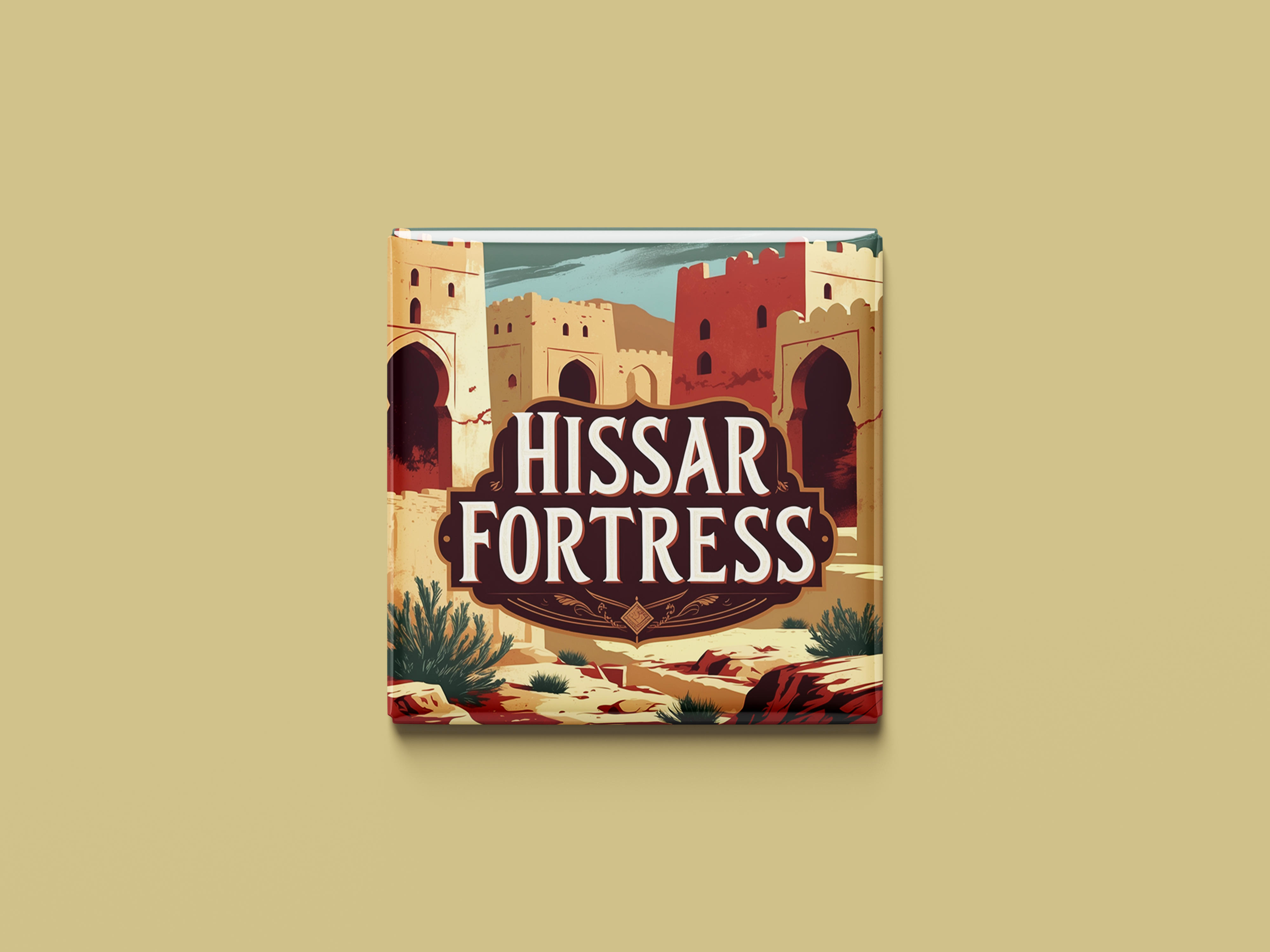 Magnetkollektion Hissar-Festung