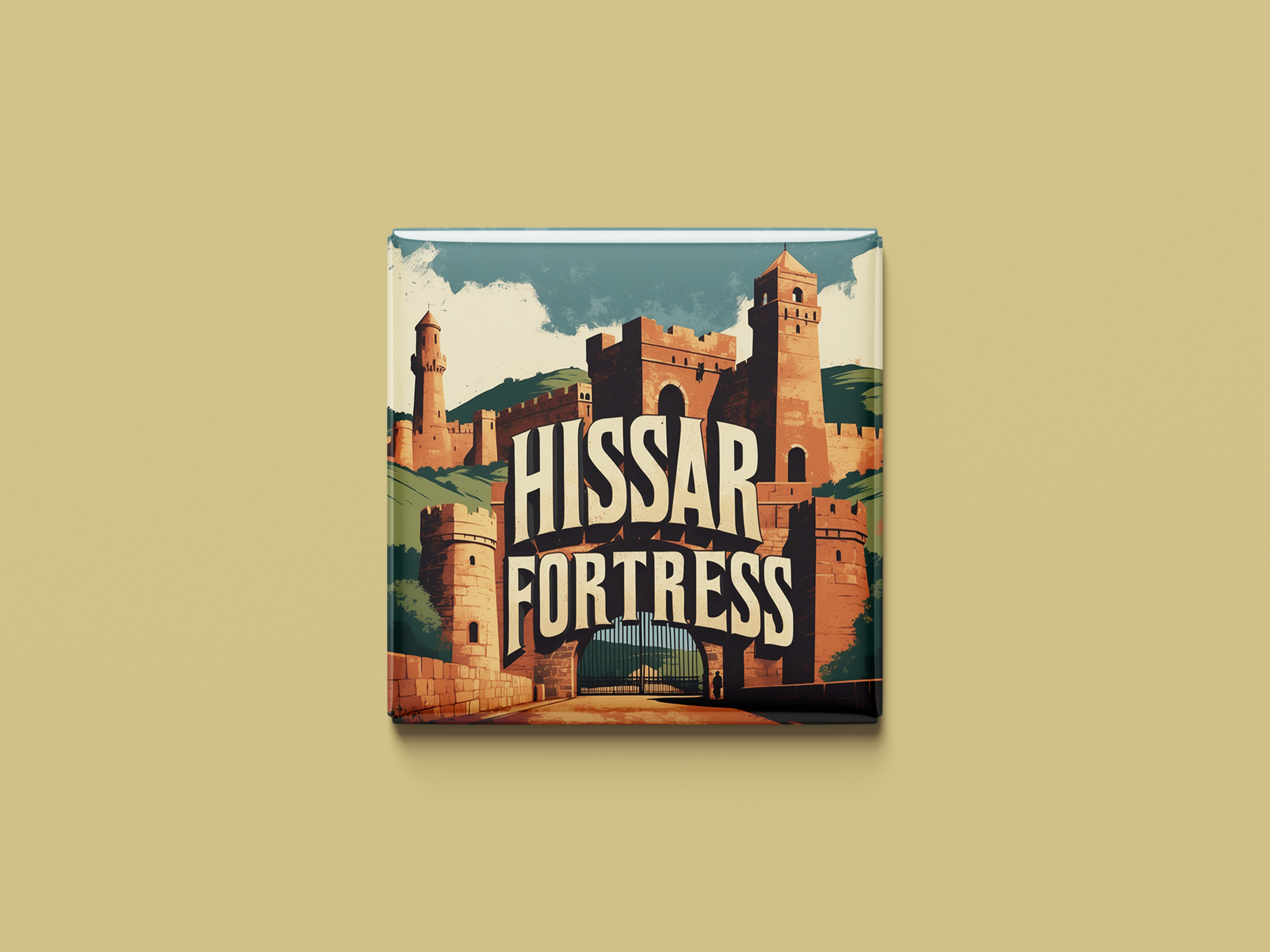 Magnetkollektion Hissar-Festung