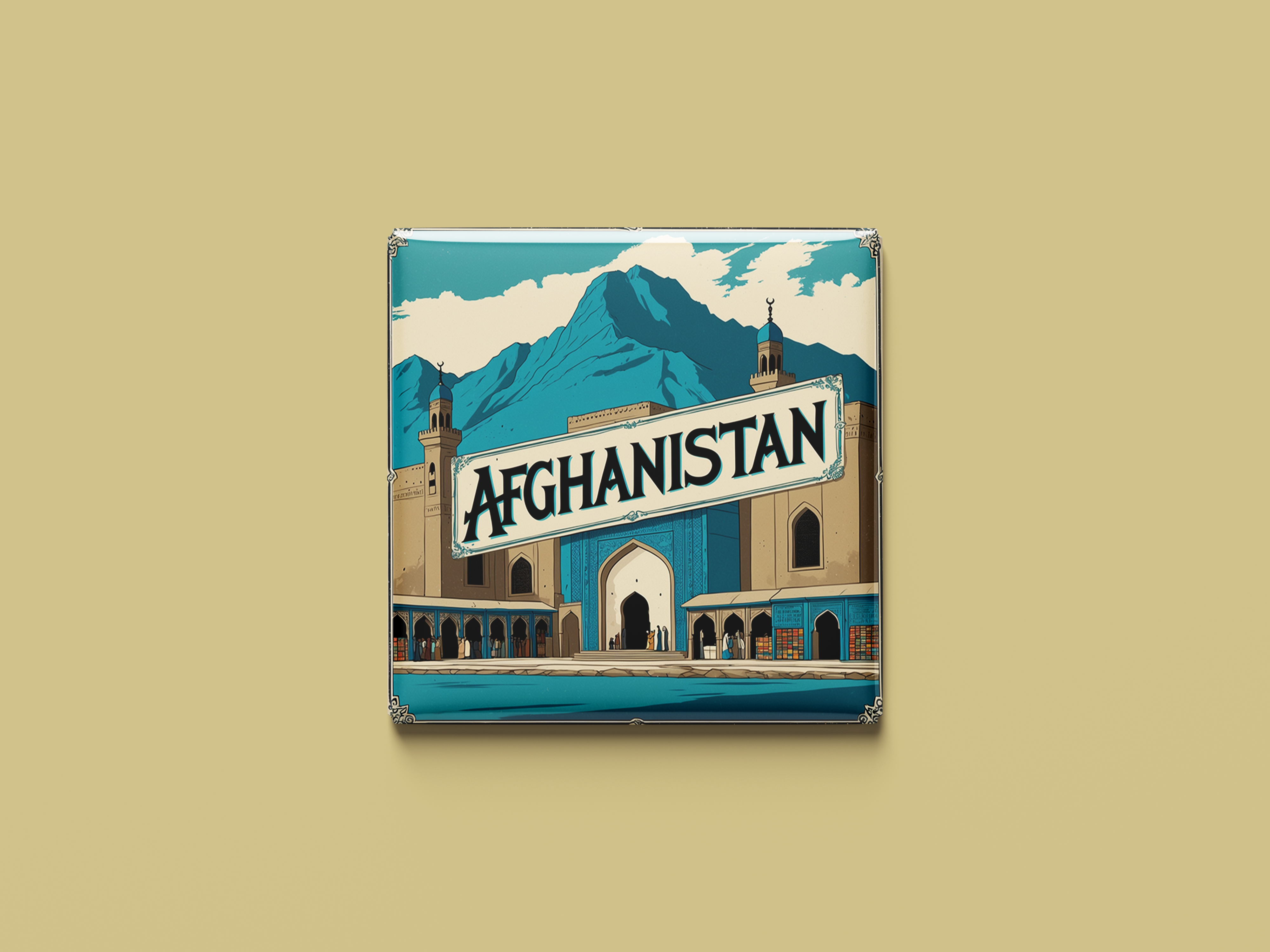 Afghanistan Magnetkollektion