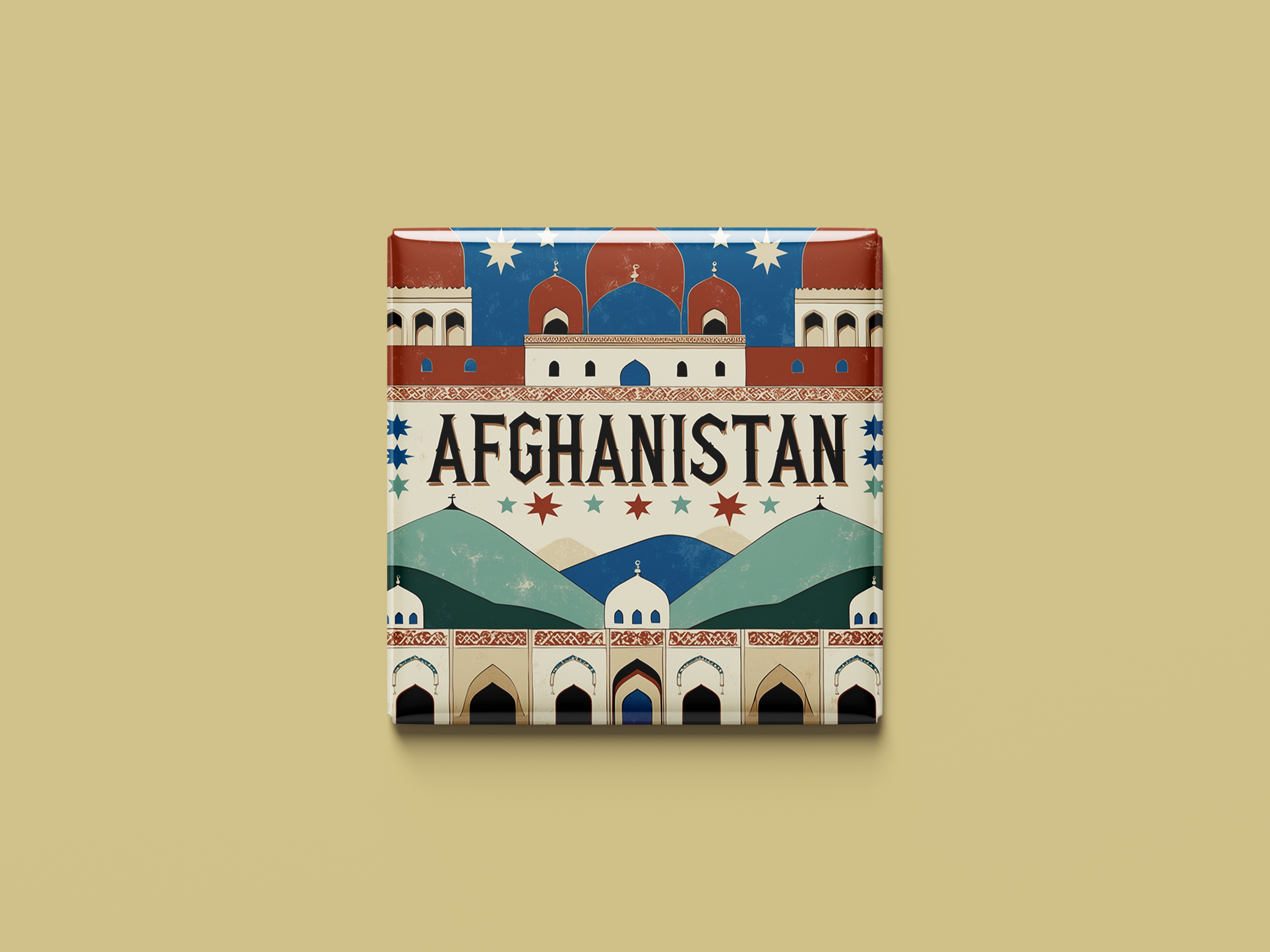 Afghanistan Magnetkollektion