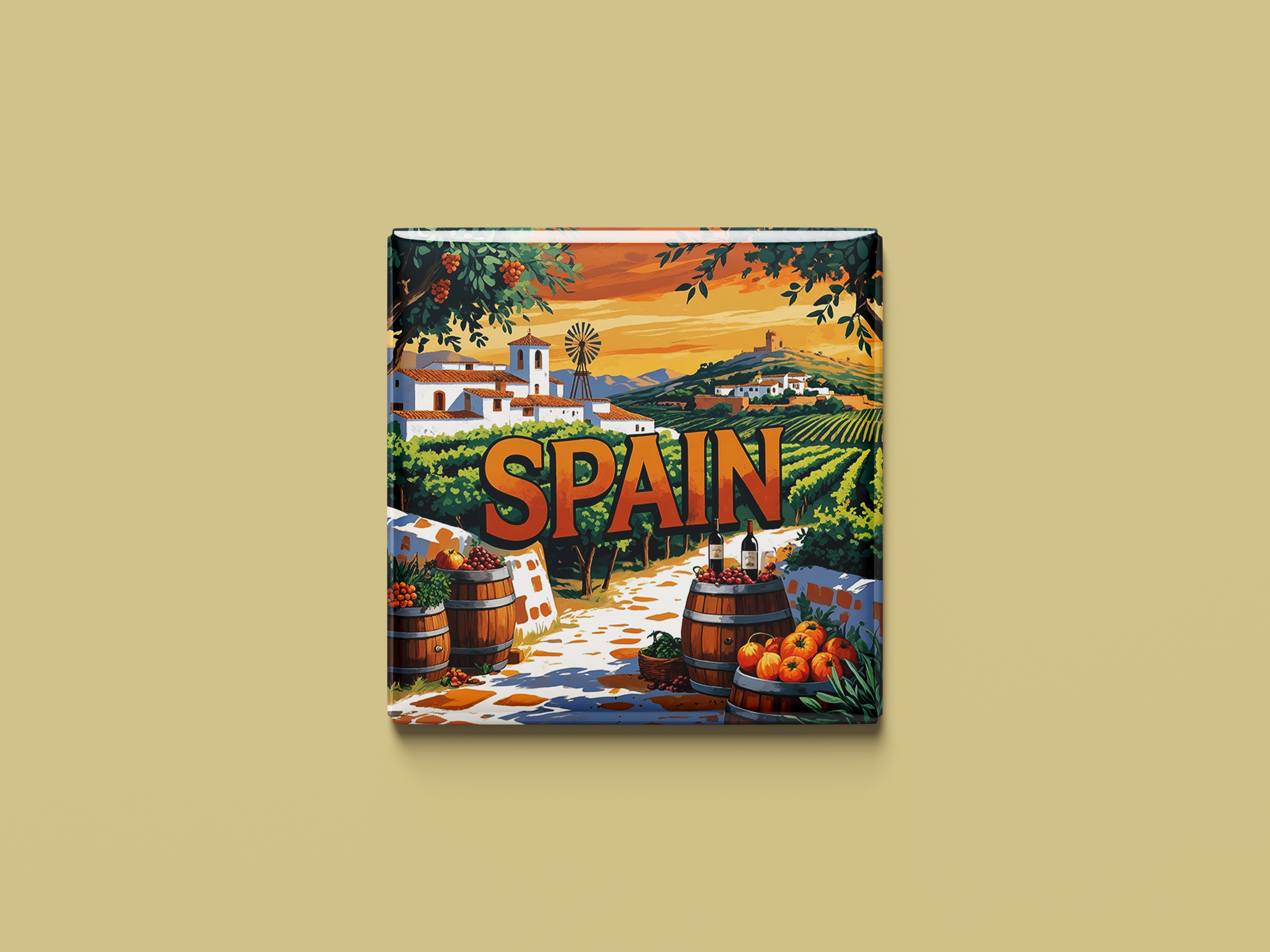 Spanien Magnetkollektion