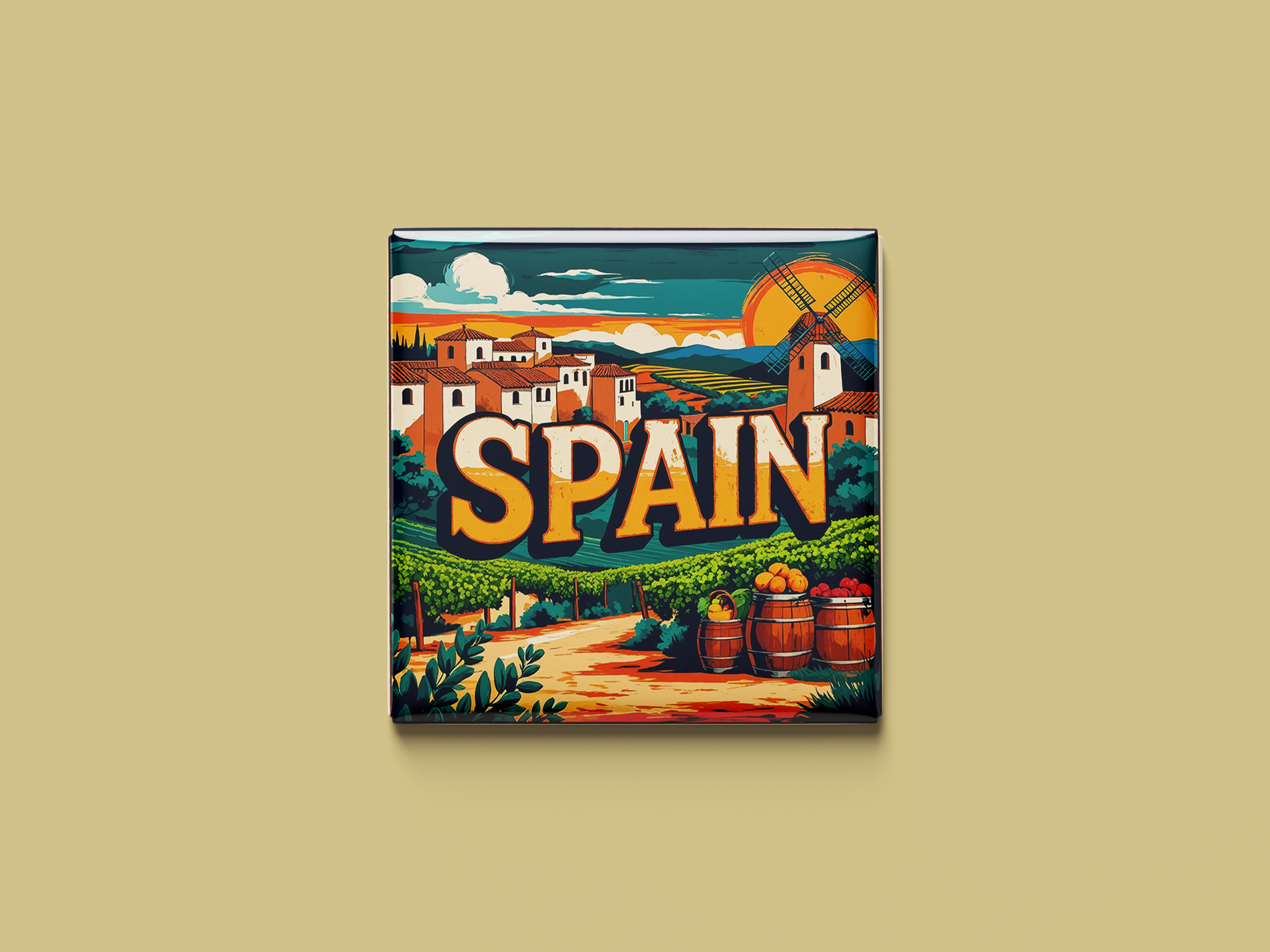 Spanien Magnetkollektion