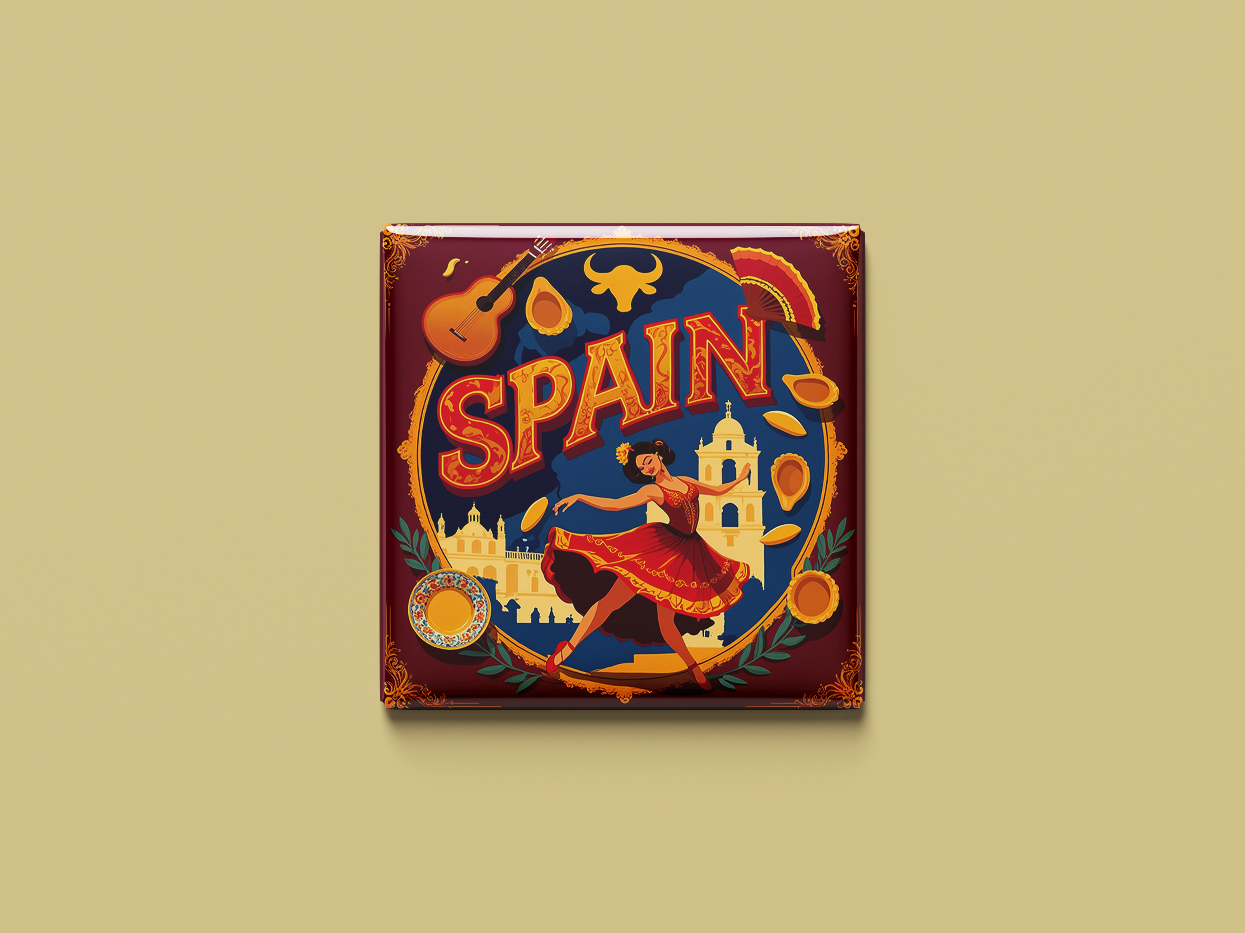 Spanien Magnetkollektion