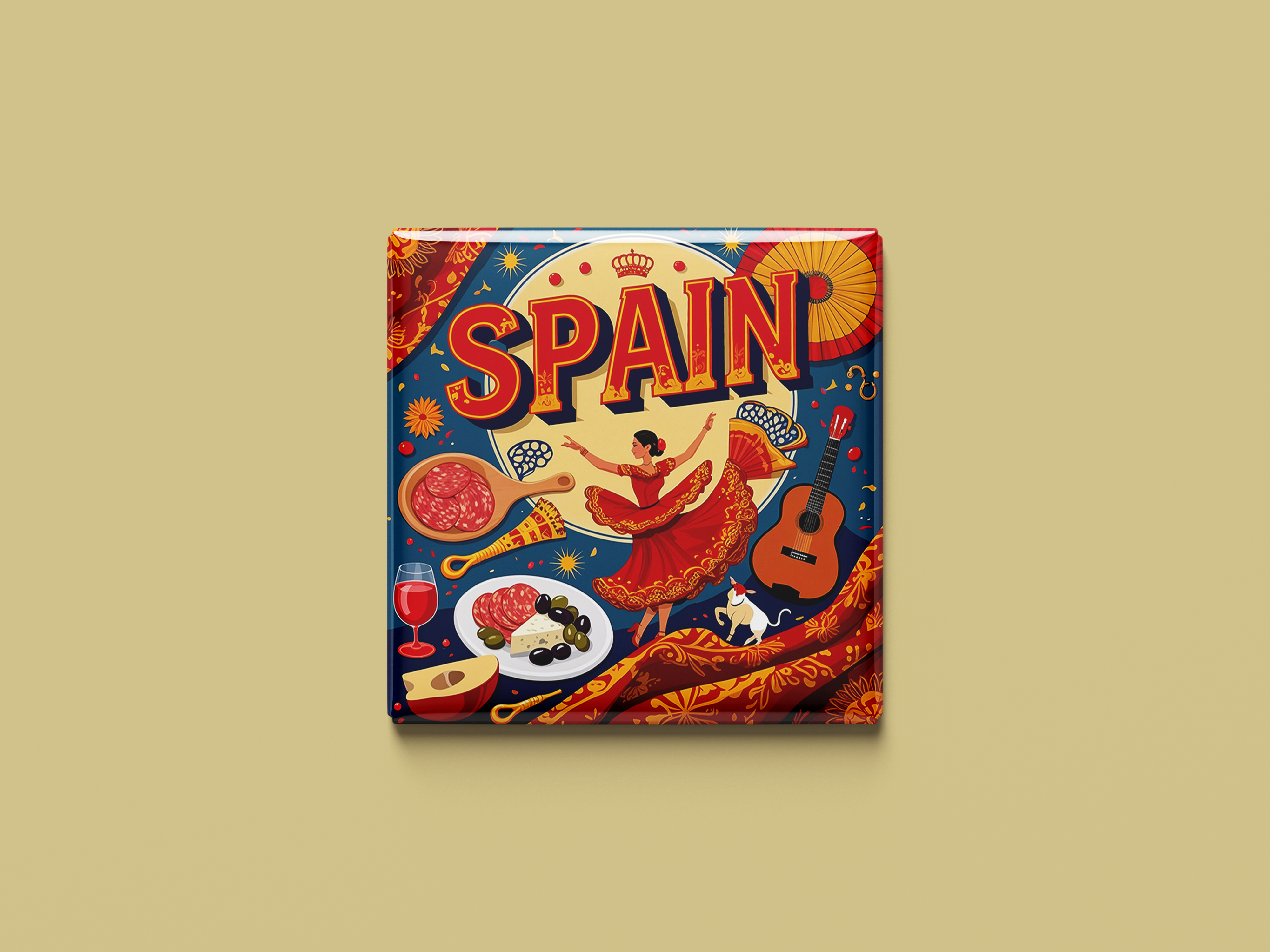 Spanien Magnetkollektion